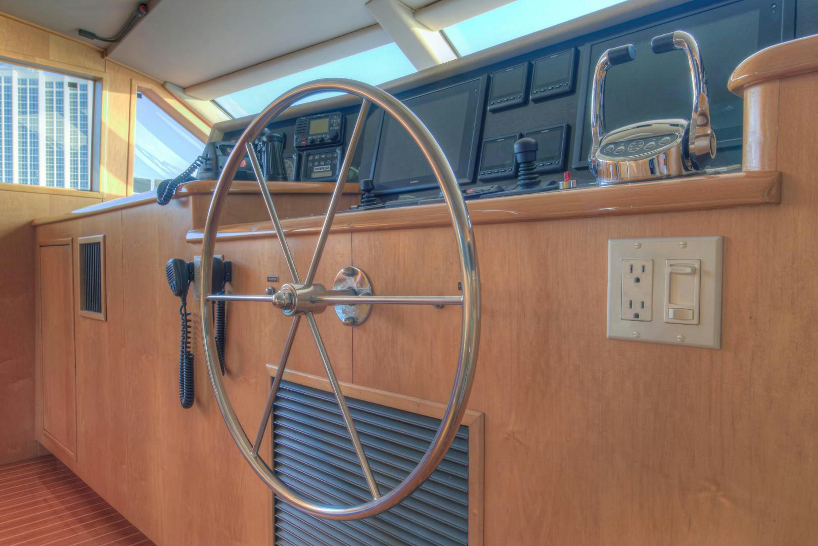 a machine inside a room aboard LADY LEX Yacht for Sale