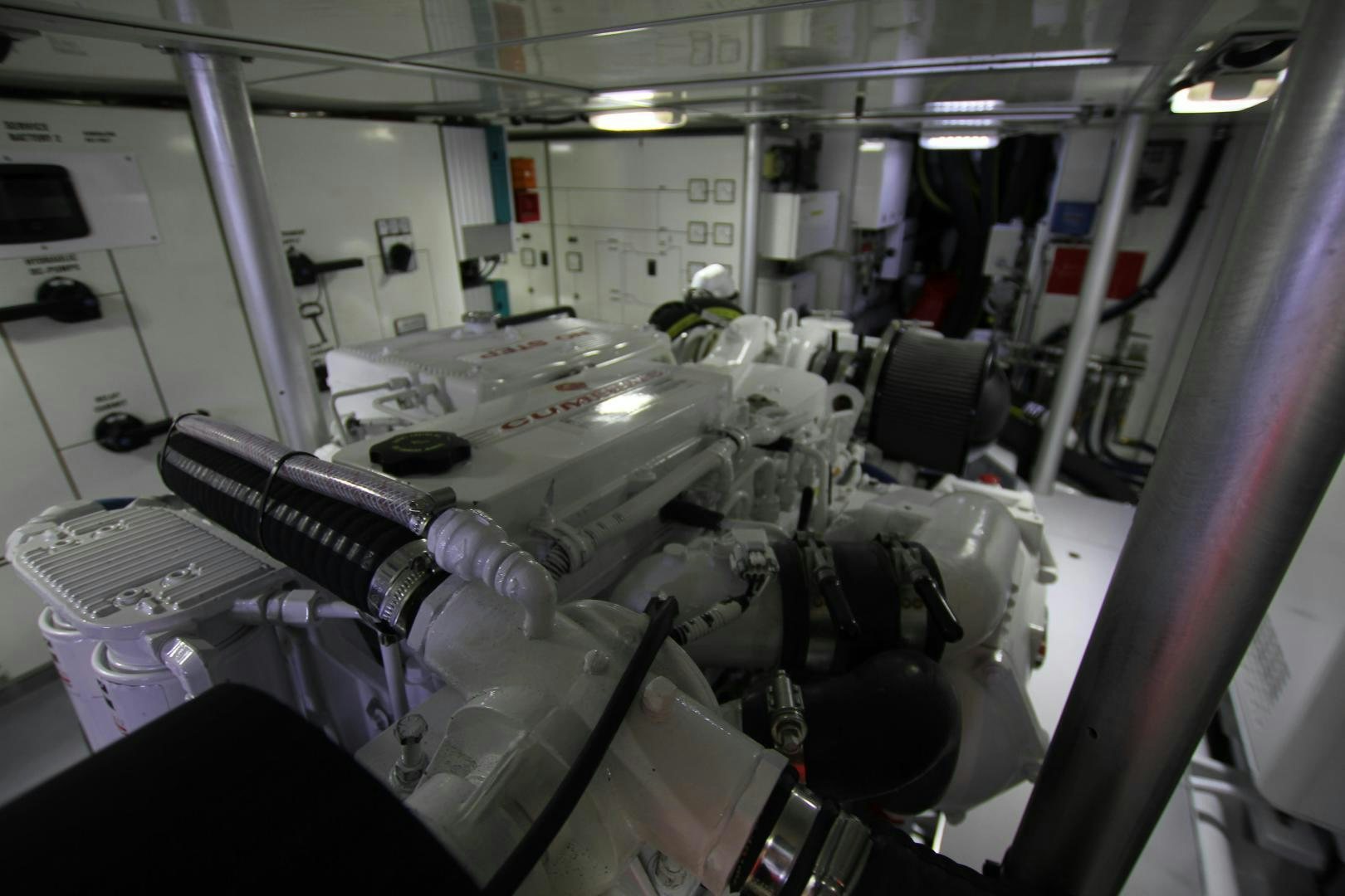 a machine with wires aboard VIRAGO Yacht for Sale