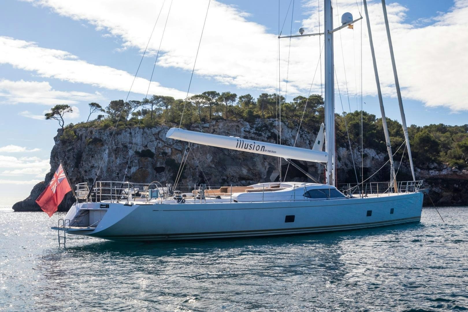 a boat on the water aboard MEDUSA Yacht for Sale
