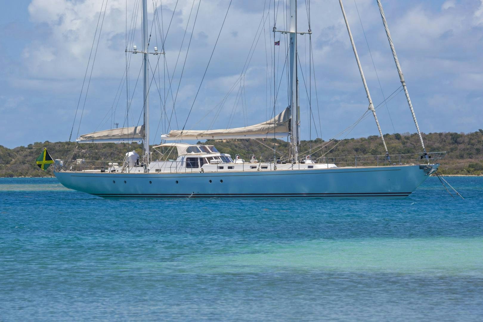 a boat in the water aboard JUPITER Yacht for Sale