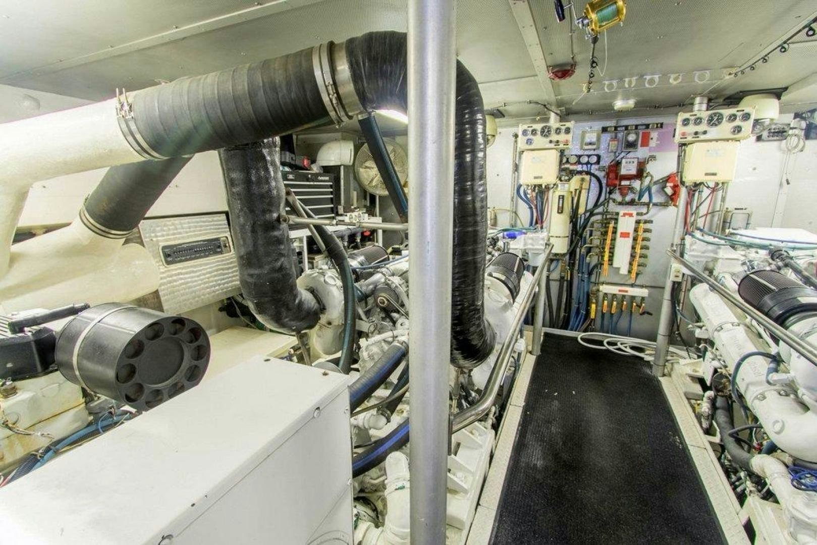 a factory with machinery aboard MONARCH Yacht for Sale