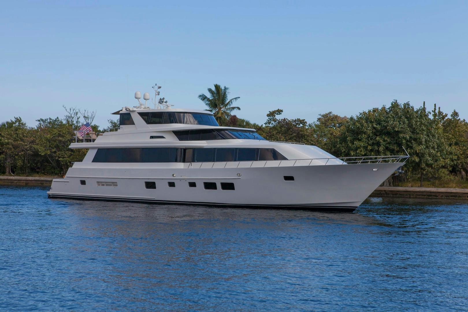 a boat on the water aboard MONARCH Yacht for Sale