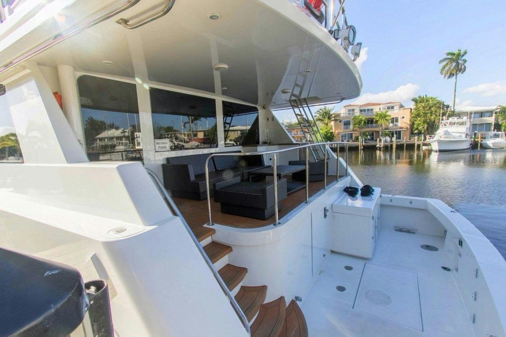 a boat on the water aboard MONARCH Yacht for Sale