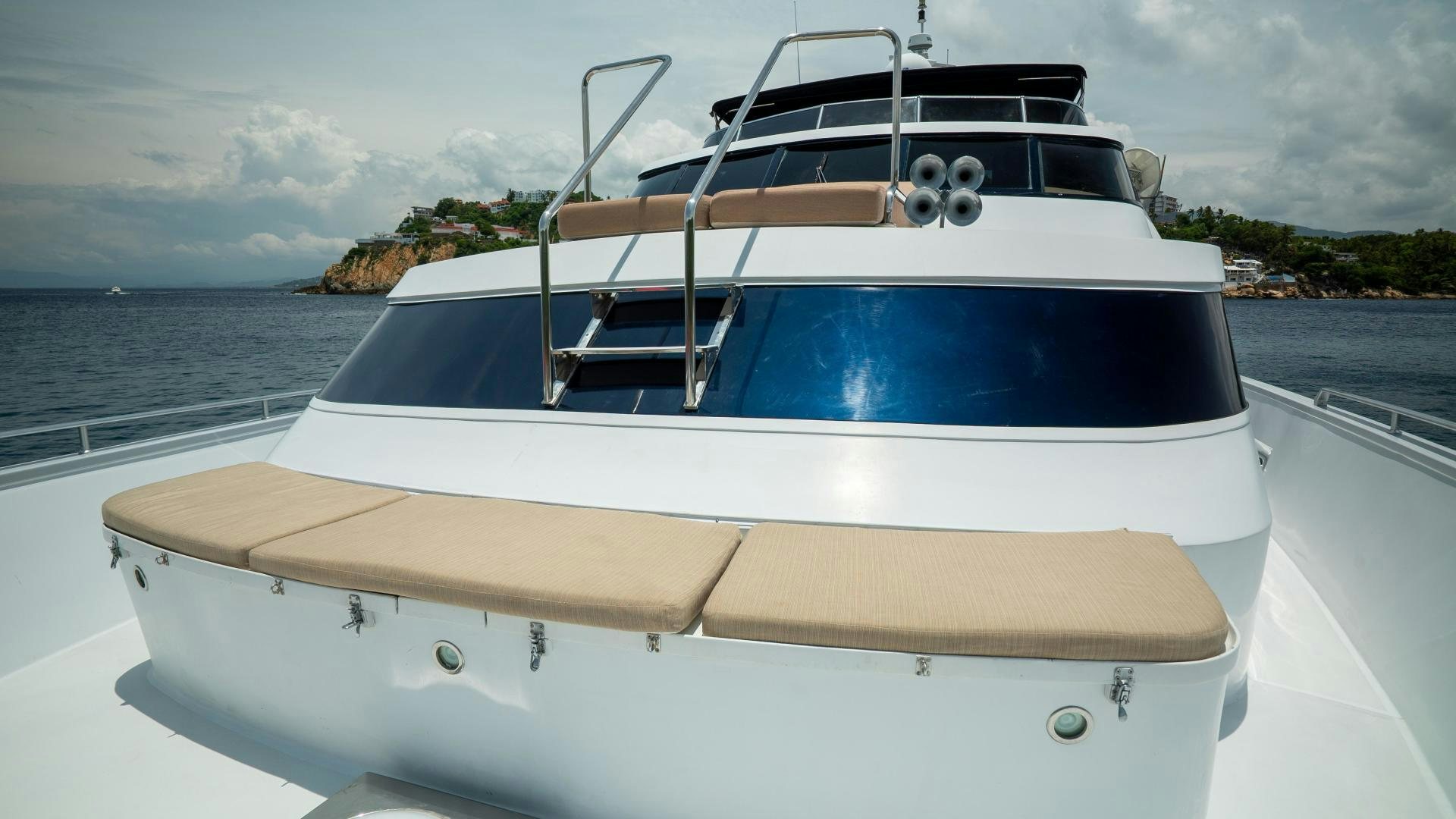 a boat on the water aboard MARAZUL Yacht for Sale