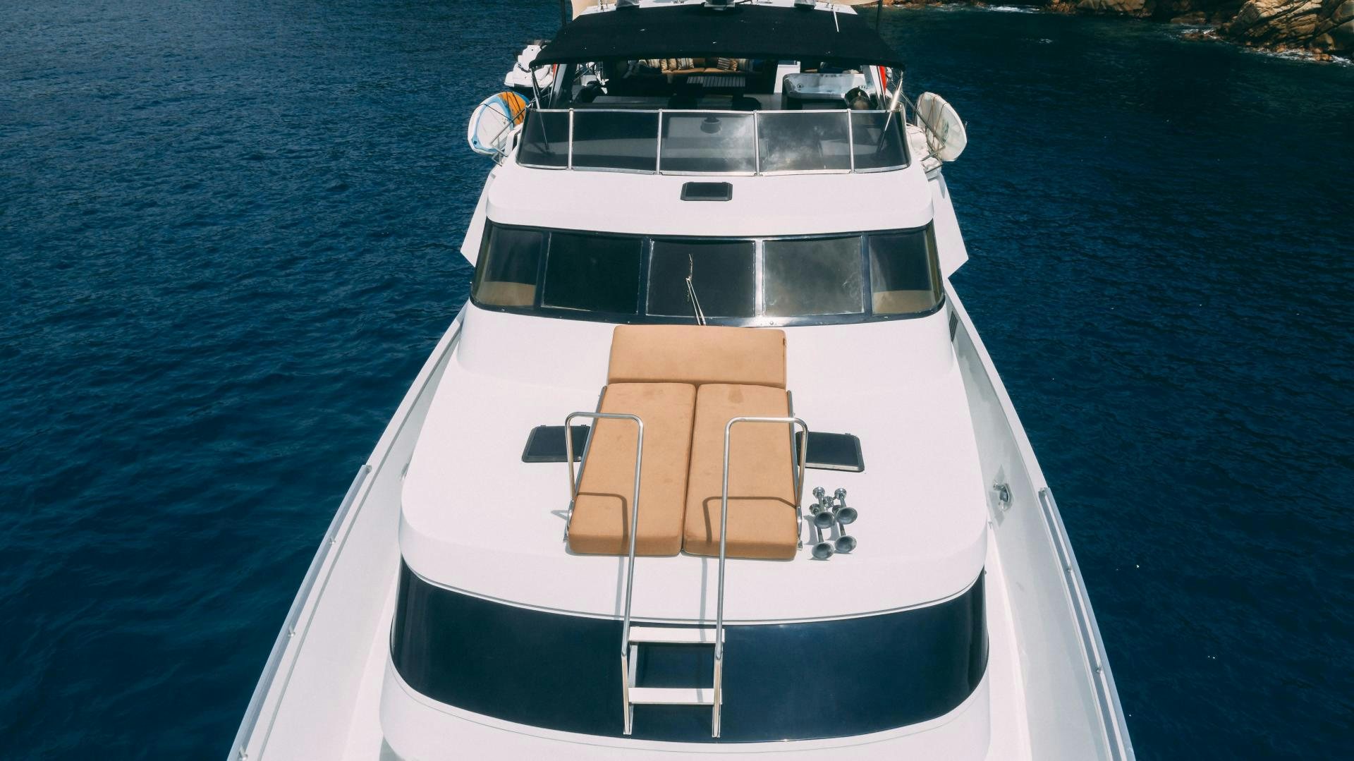 a boat on the water aboard MARAZUL Yacht for Sale