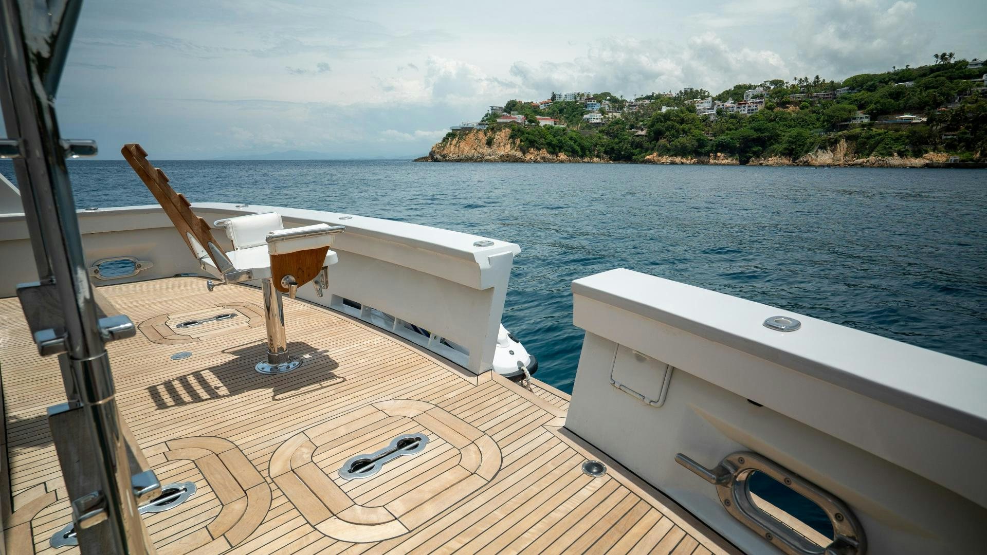 a boat on the water aboard MARAZUL Yacht for Sale