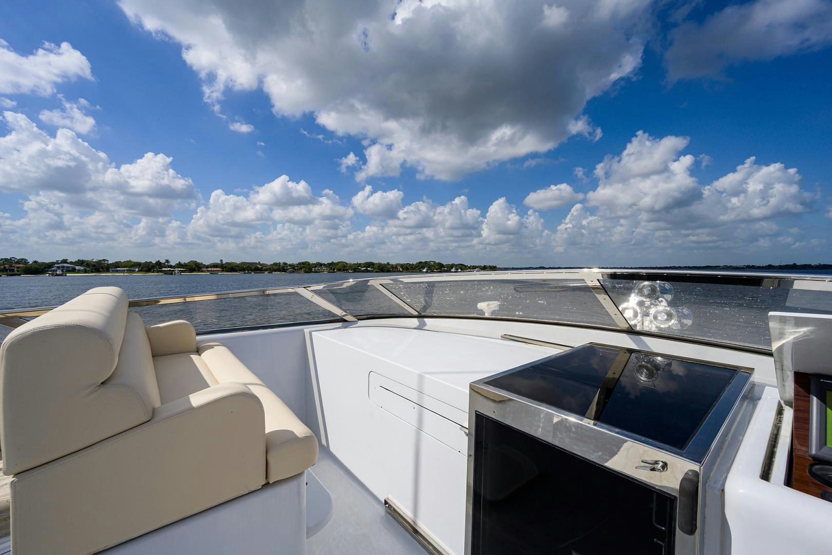 a boat on the water aboard MY DESTINY Yacht for Sale