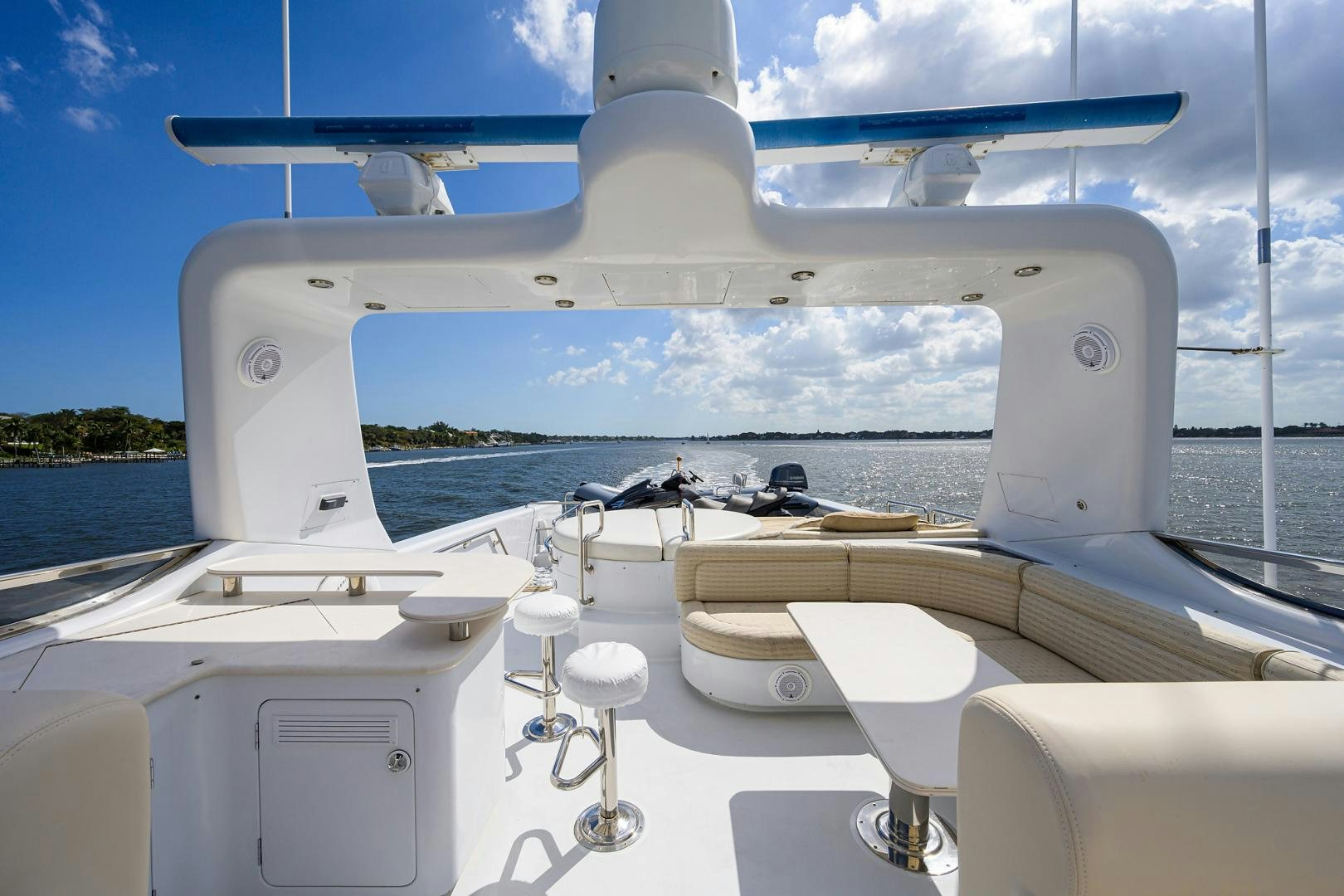 a boat on the water aboard MY DESTINY Yacht for Sale