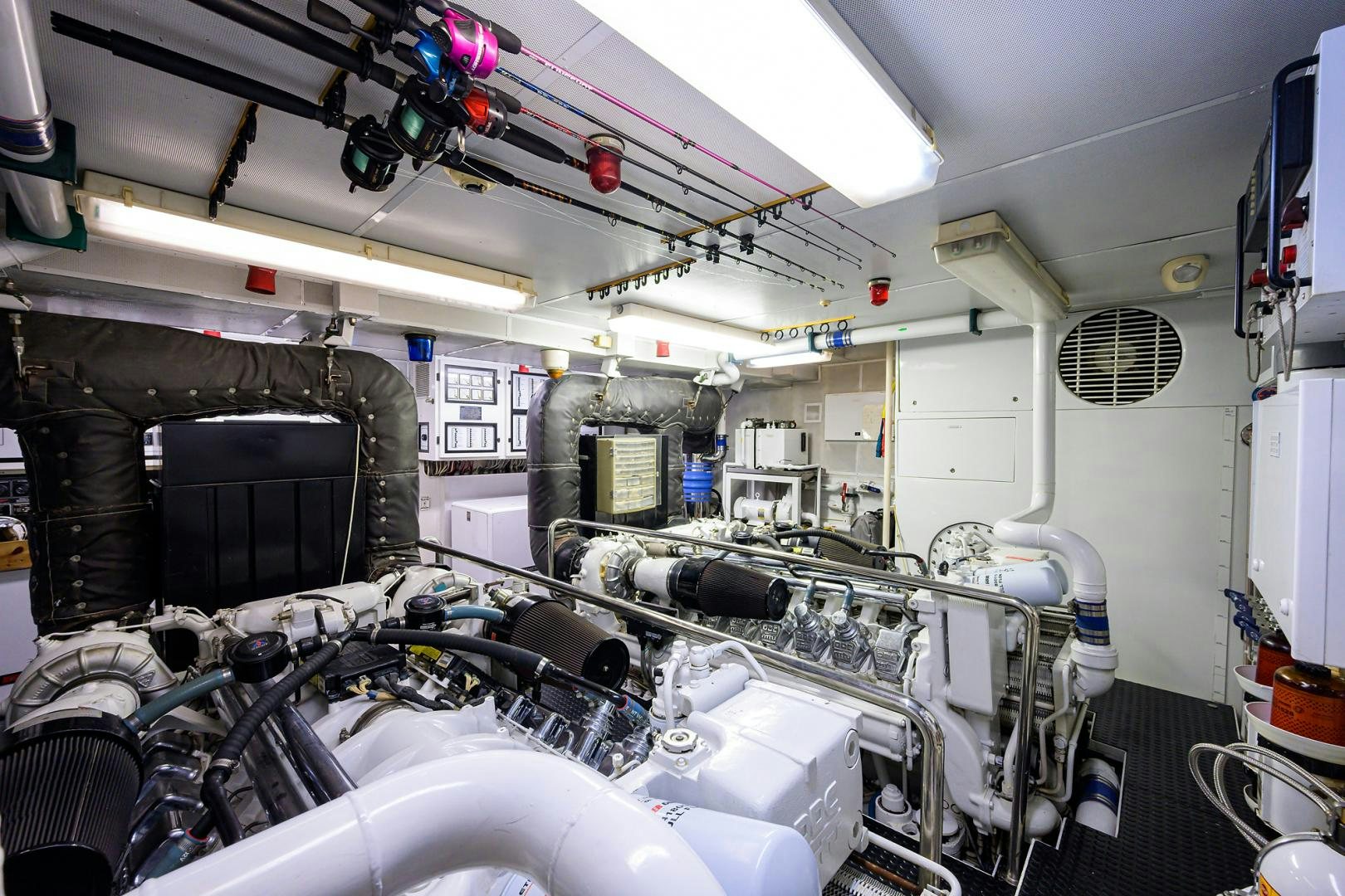 inside view of a factory aboard MY DESTINY Yacht for Sale