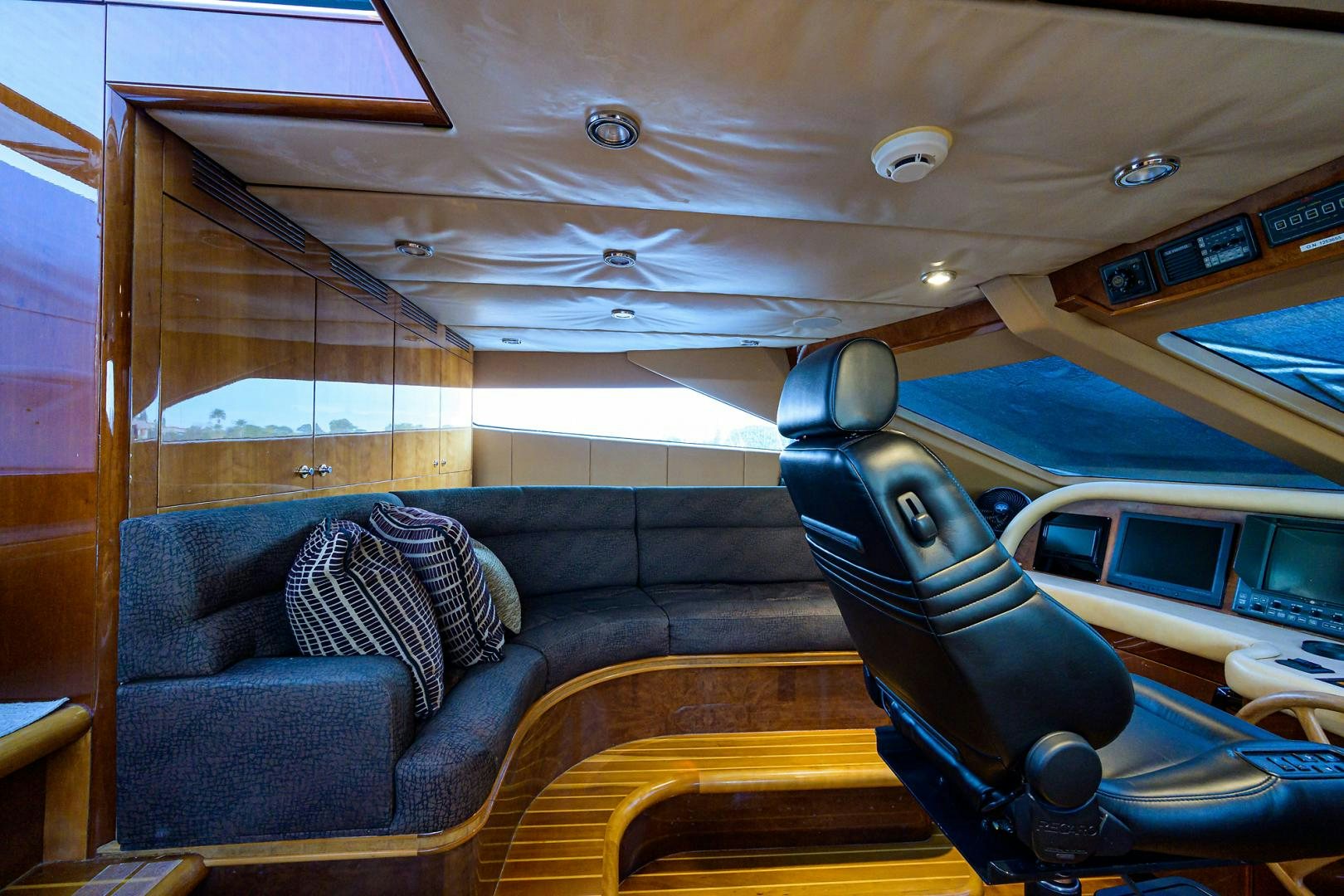 inside of a vehicle aboard MY DESTINY Yacht for Sale