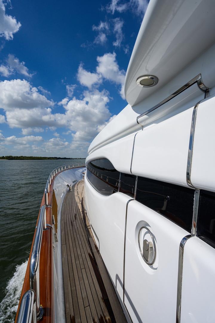 a boat on the water aboard MY DESTINY Yacht for Sale