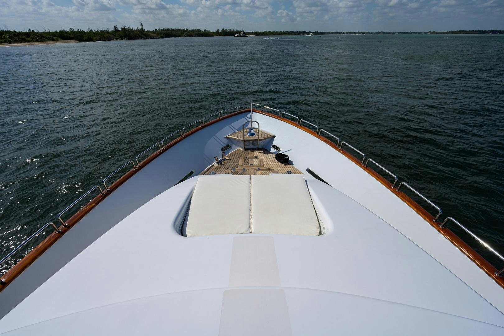 a boat on the water aboard MY DESTINY Yacht for Sale