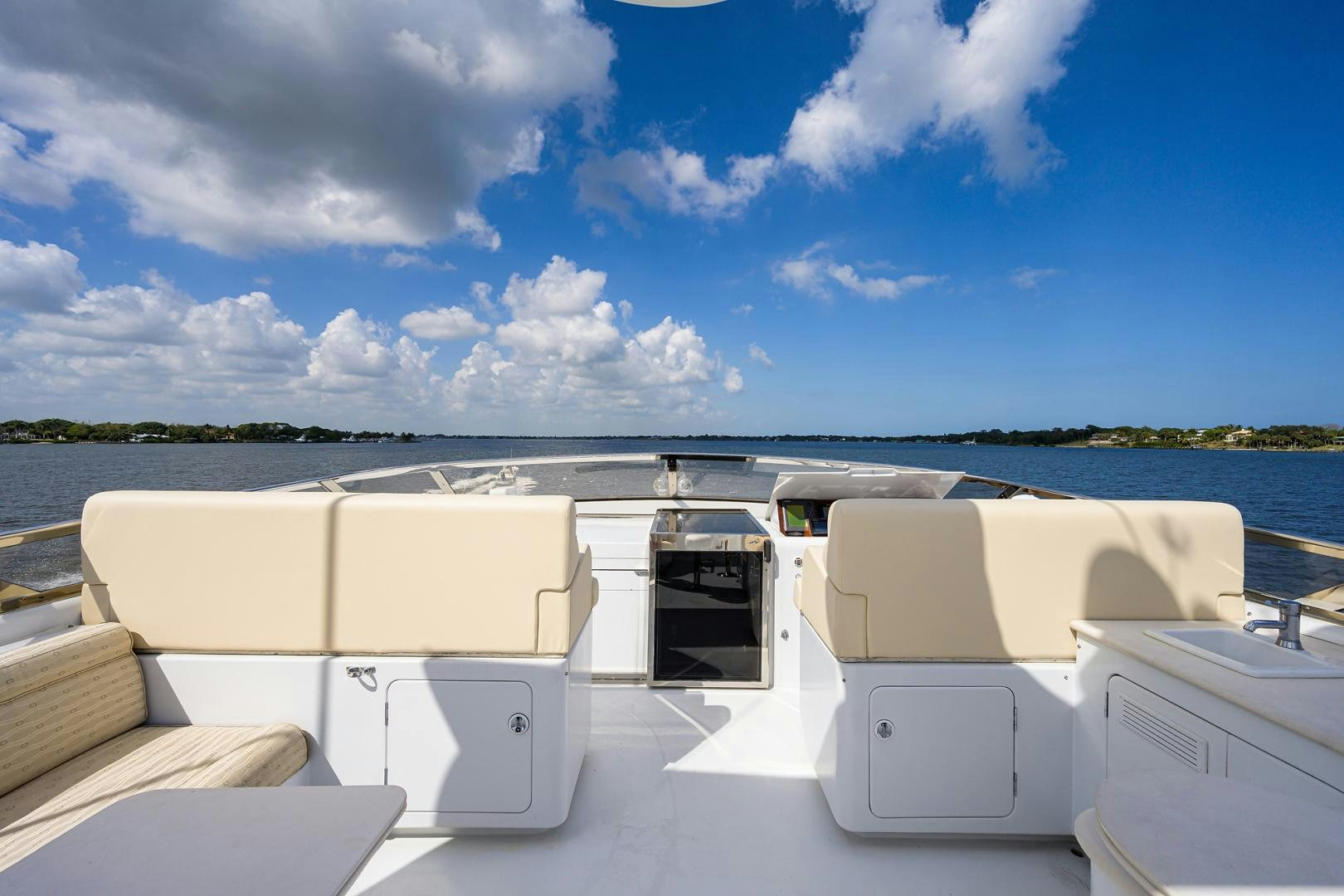 a boat on the water aboard MY DESTINY Yacht for Sale
