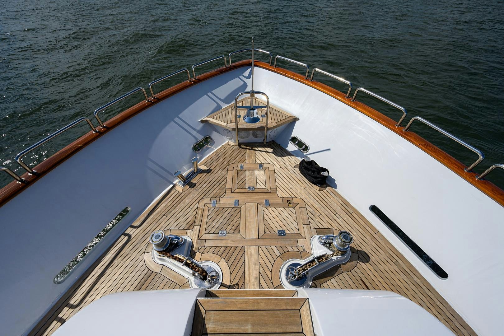 a boat on the water aboard MY DESTINY Yacht for Sale