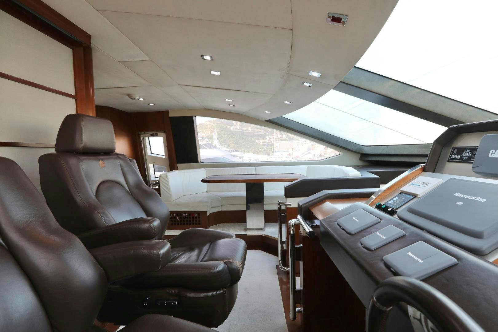 inside of a vehicle aboard ANDREIKA Yacht for Sale