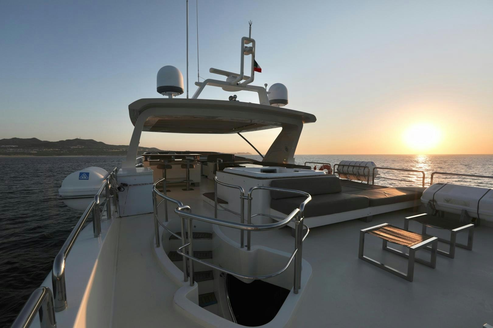 a boat on a body of water aboard ANDREIKA Yacht for Sale