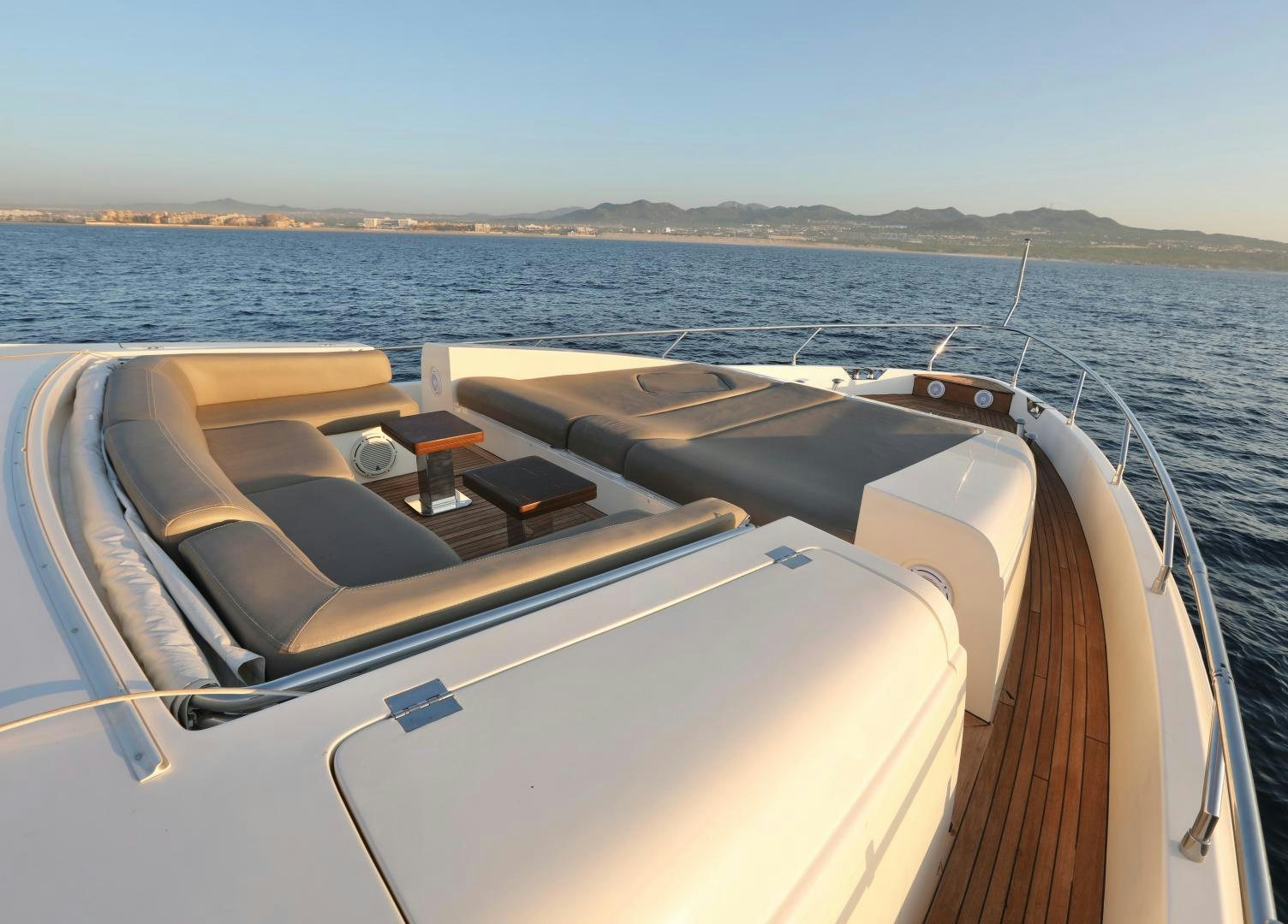 a boat on the water aboard ANDREIKA Yacht for Sale