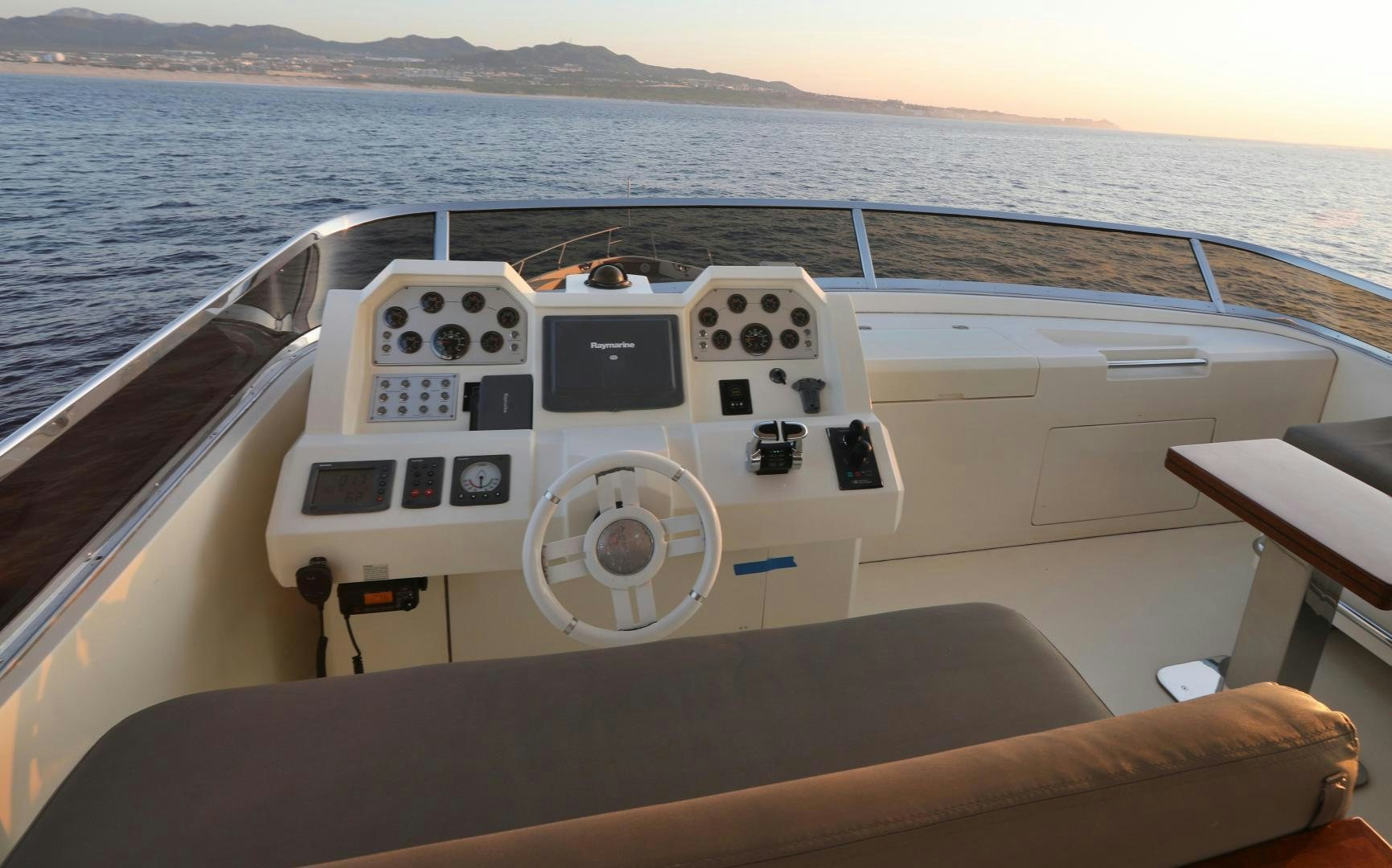 the front of a boat aboard ANDREIKA Yacht for Sale