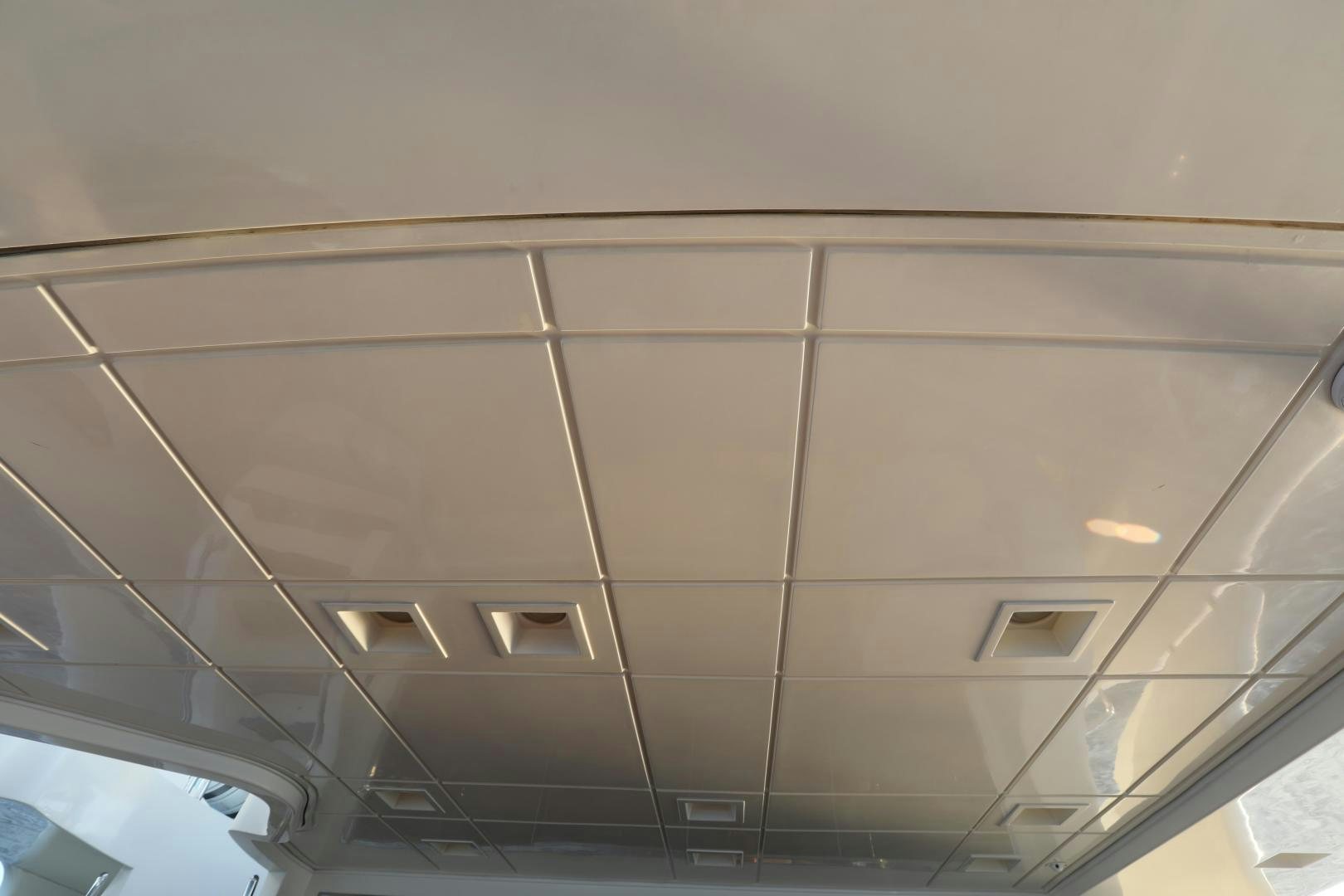 a ceiling with a window and a window aboard ANDREIKA Yacht for Sale