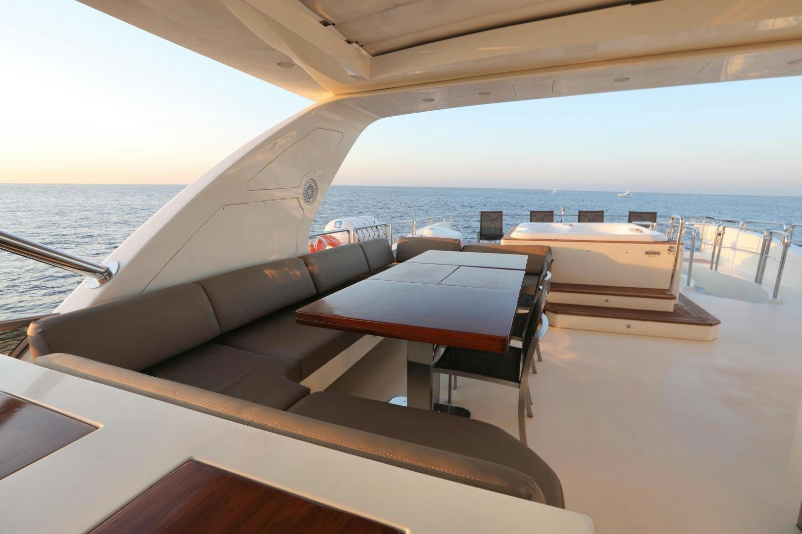a boat on the water aboard ANDREIKA Yacht for Sale