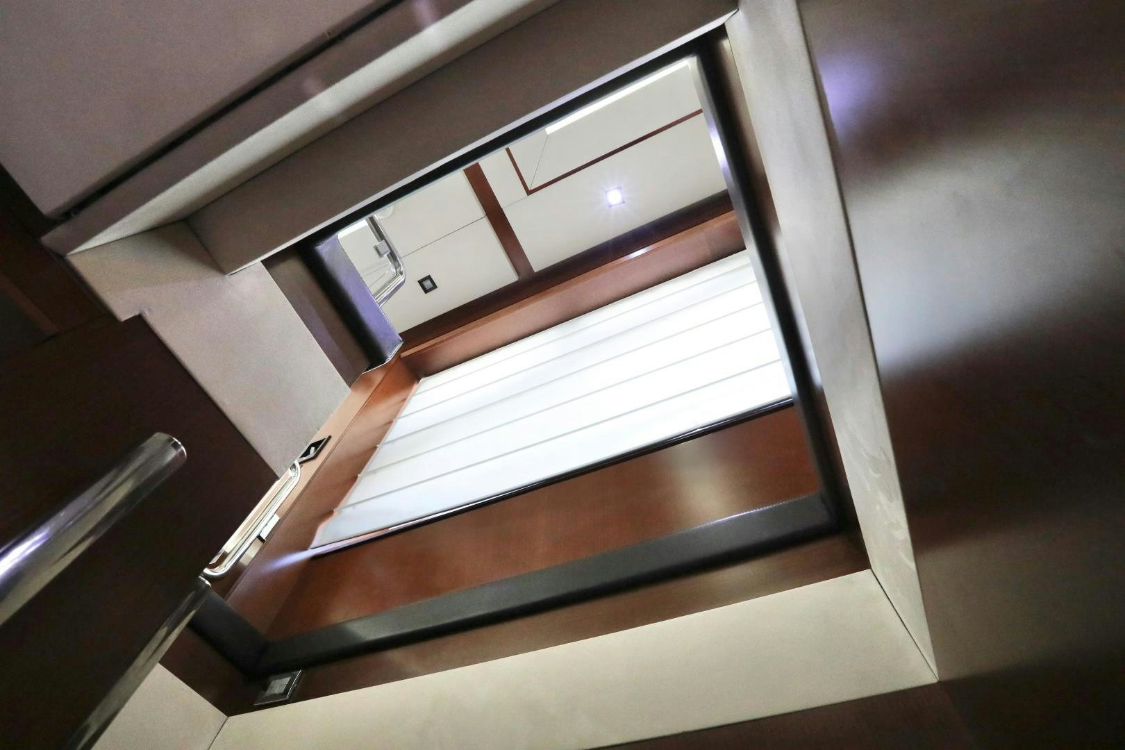 a white rectangular object with a black handle aboard ANDREIKA Yacht for Sale