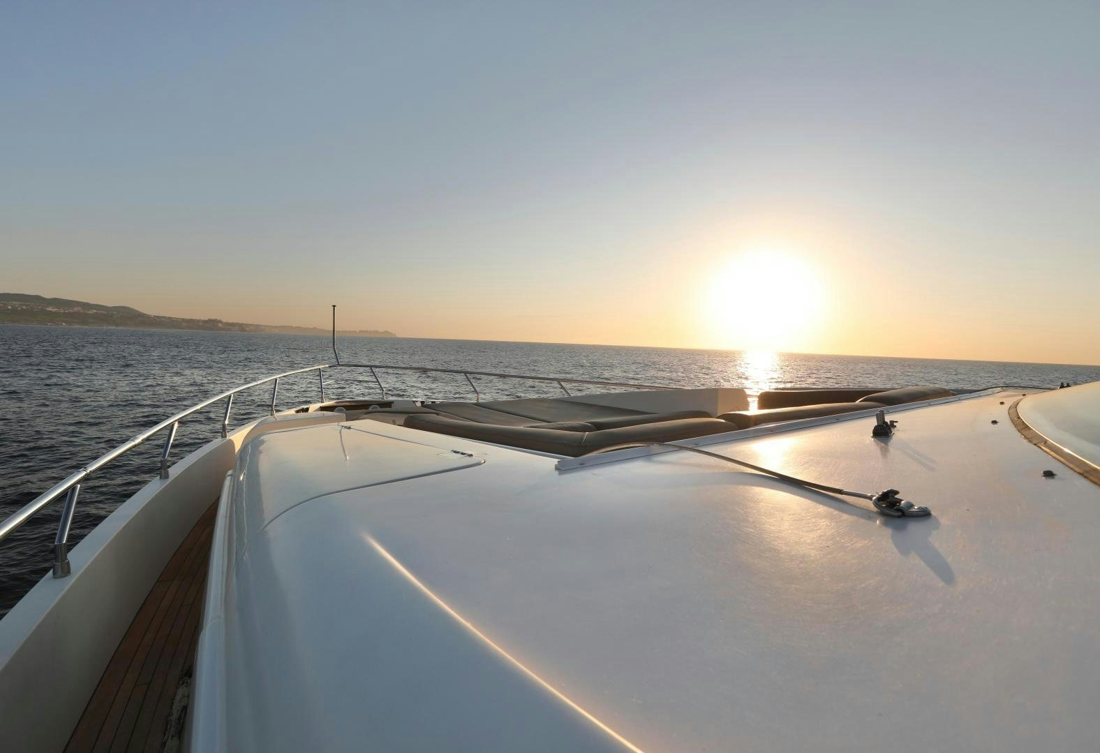 a person standing on a boat aboard ANDREIKA Yacht for Sale