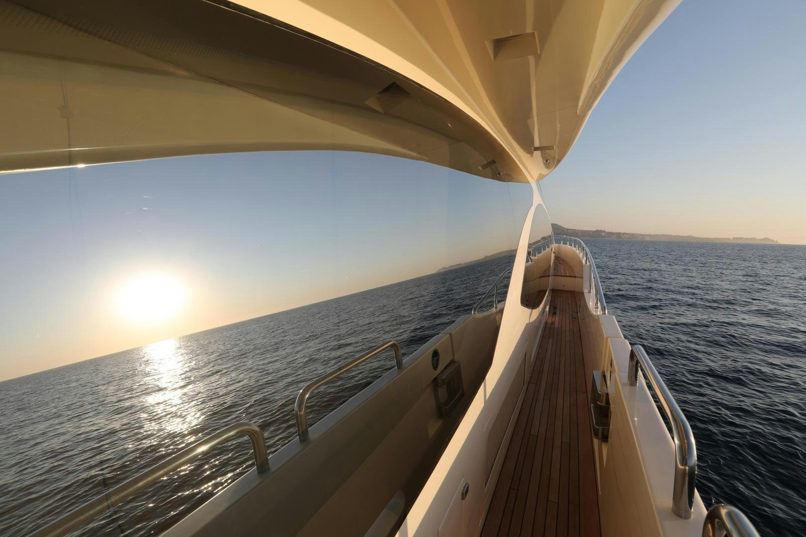 a boat on the water aboard ANDREIKA Yacht for Sale