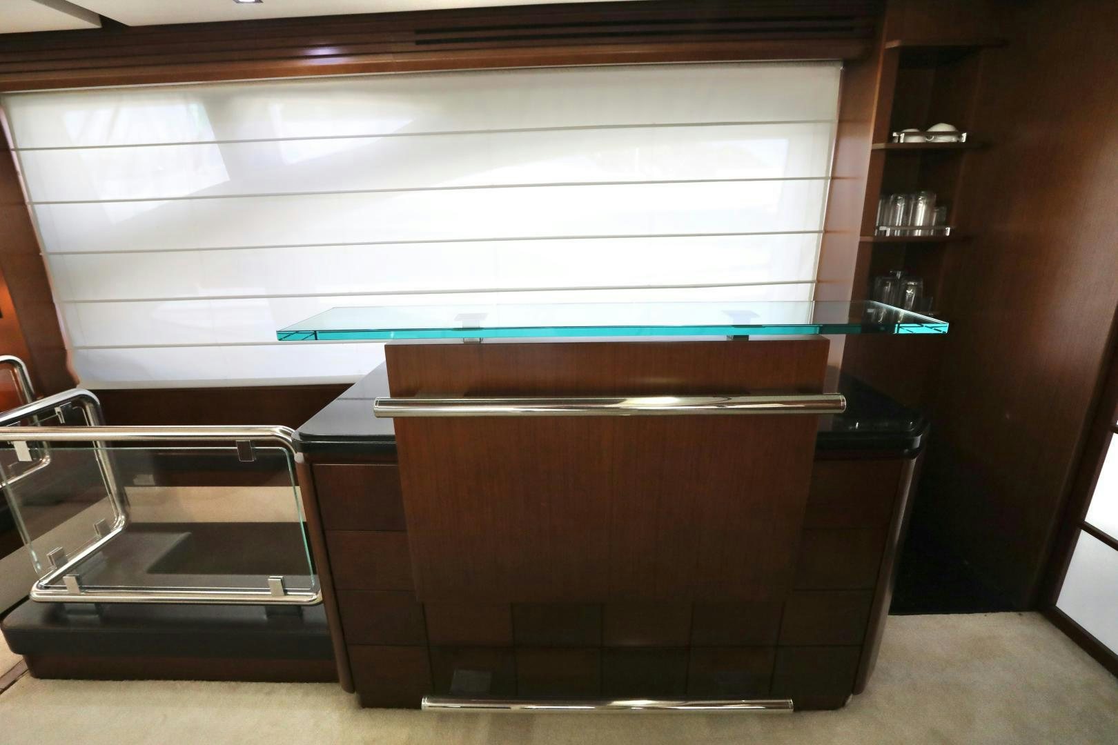 a cabinet with drawers aboard ANDREIKA Yacht for Sale
