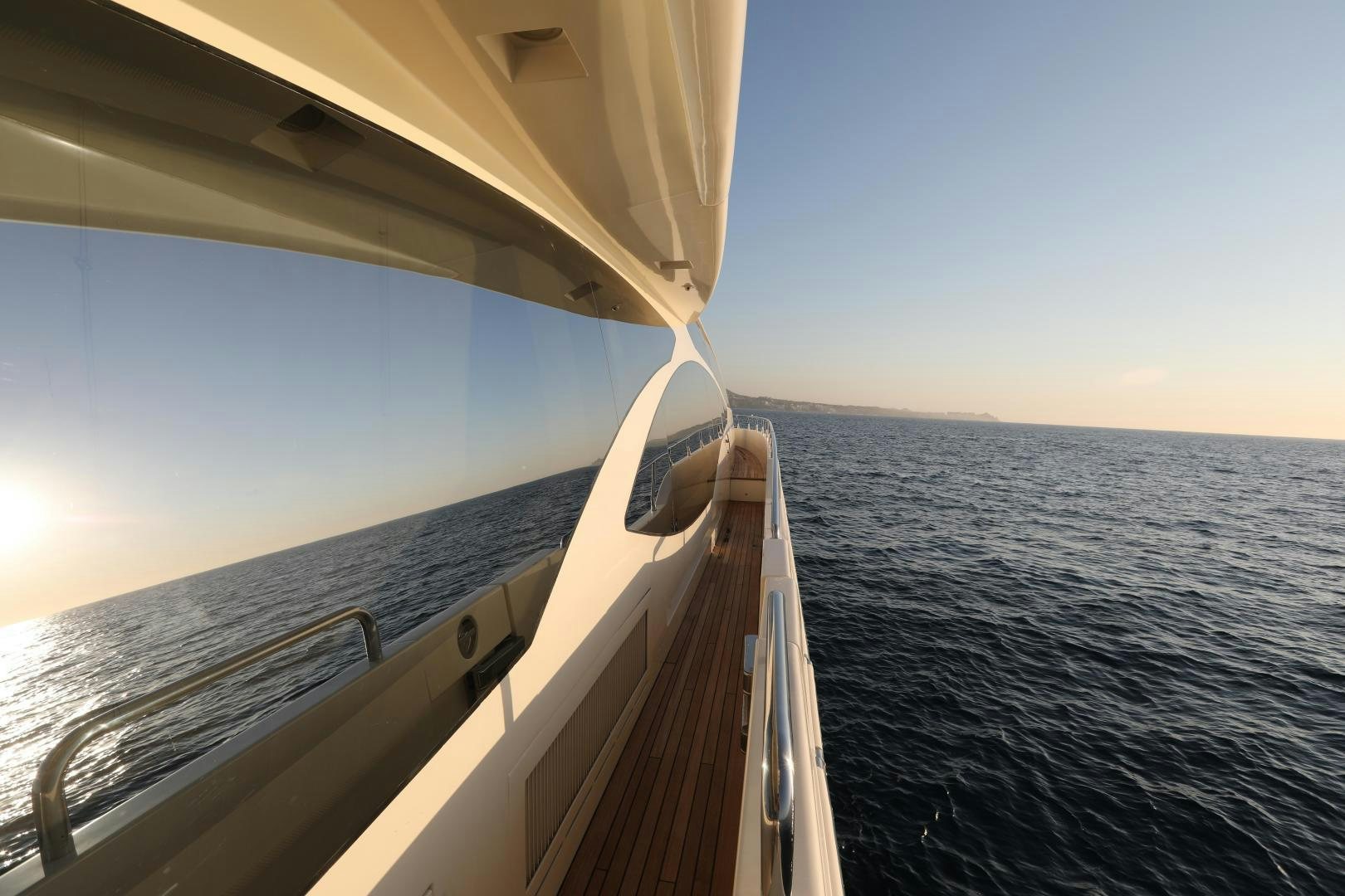 a boat on the water aboard ANDREIKA Yacht for Sale