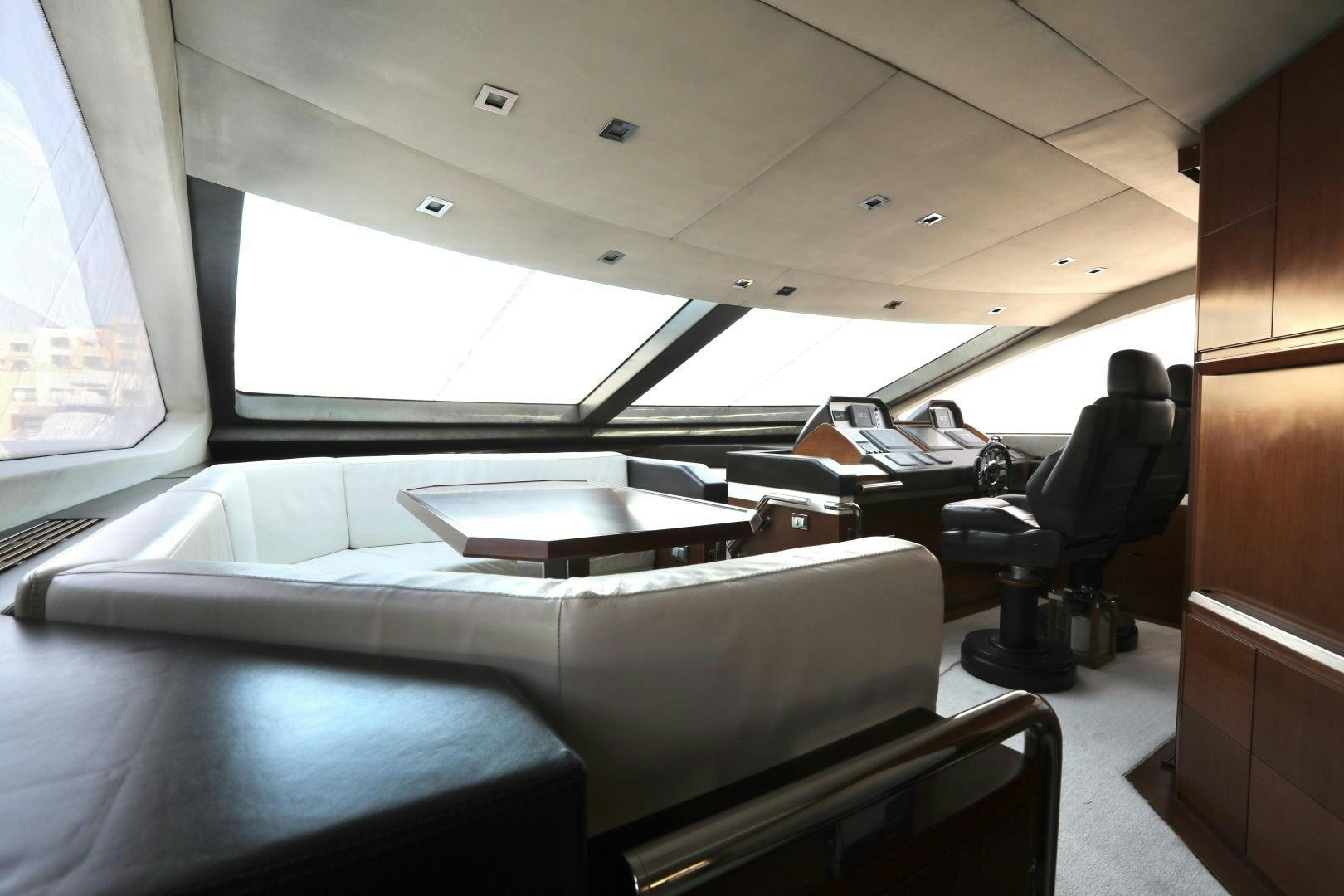 the inside of a vehicle aboard ANDREIKA Yacht for Sale