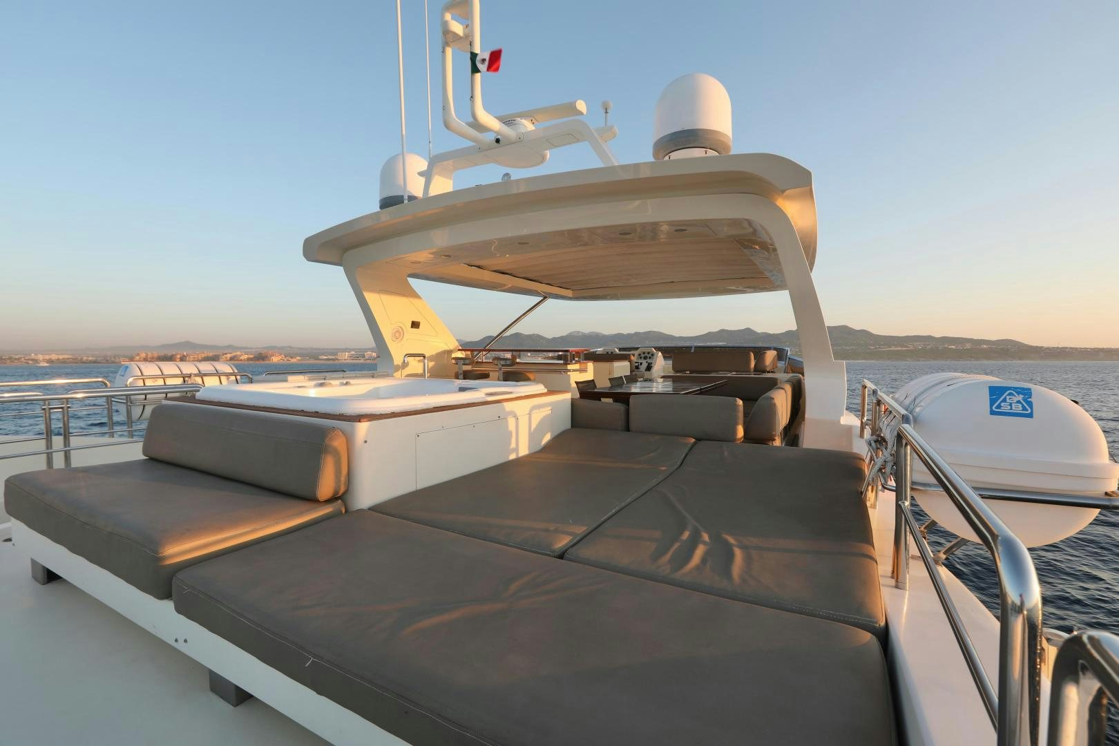 a boat on a boat aboard ANDREIKA Yacht for Sale