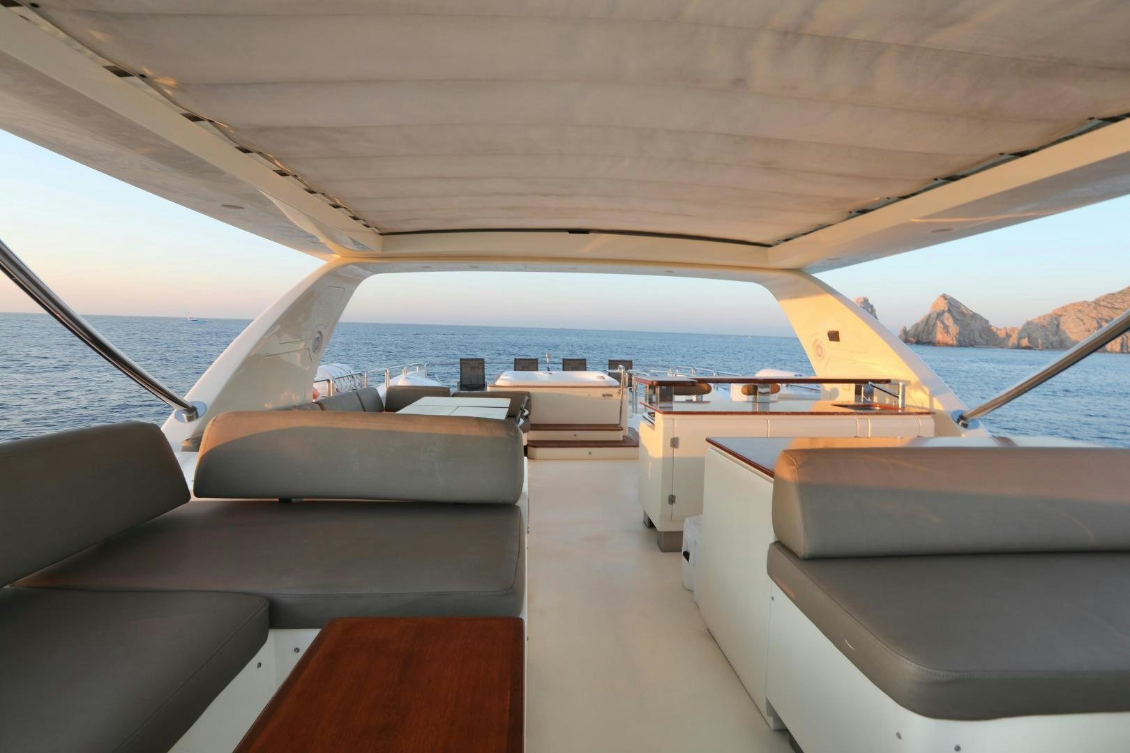 the inside of a boat aboard ANDREIKA Yacht for Sale