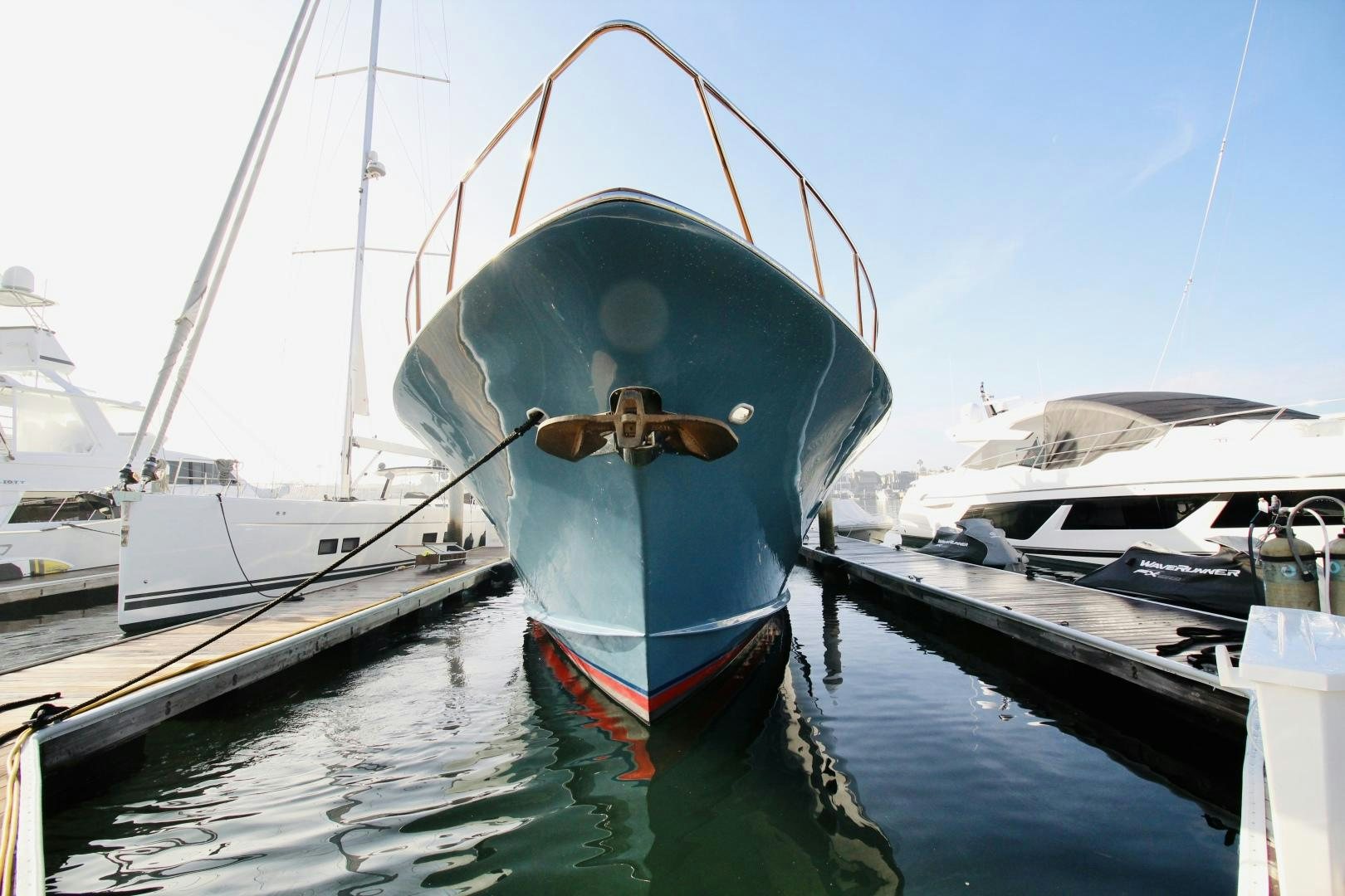 a boat in the water aboard REFLECTIONS Yacht for Sale