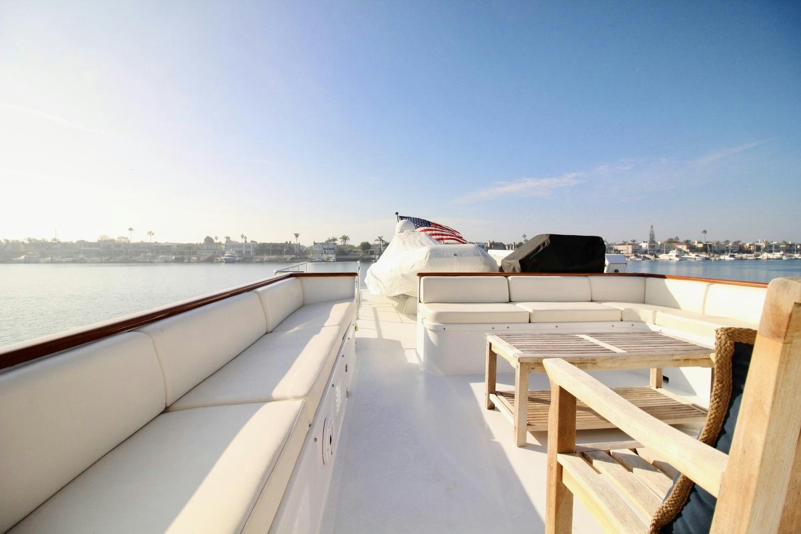 a boat on the water aboard REFLECTIONS Yacht for Sale