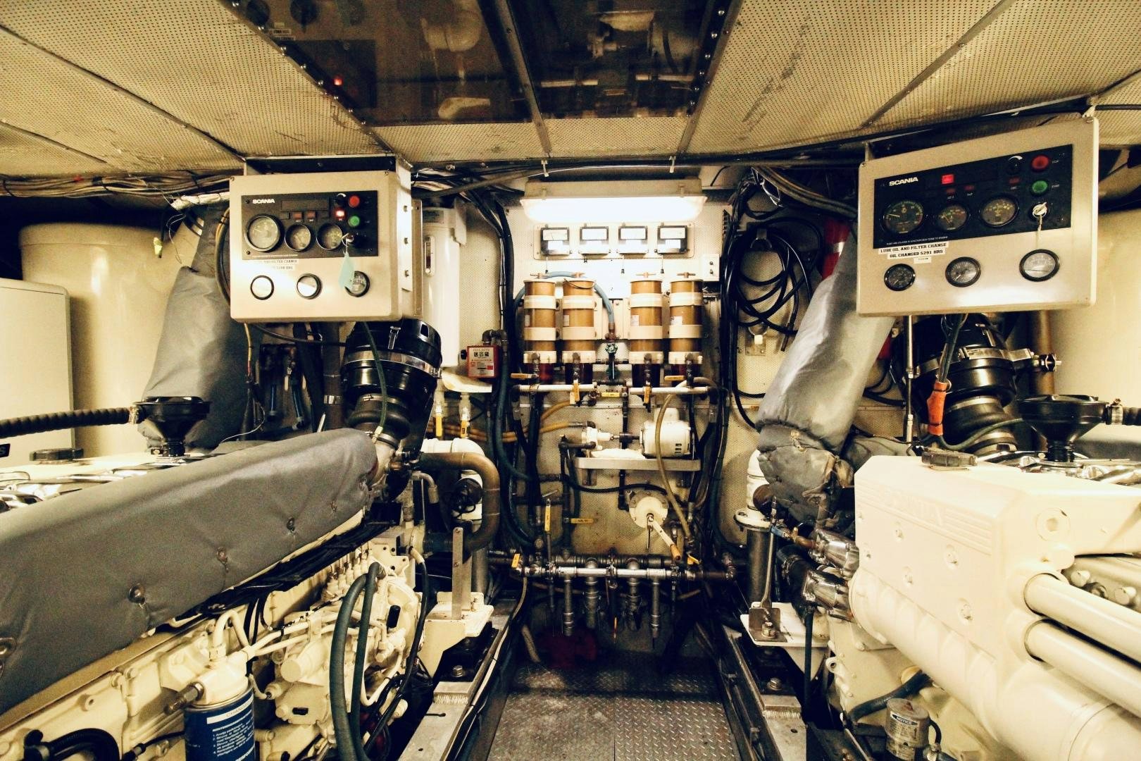 a close-up of a machine aboard REFLECTIONS Yacht for Sale