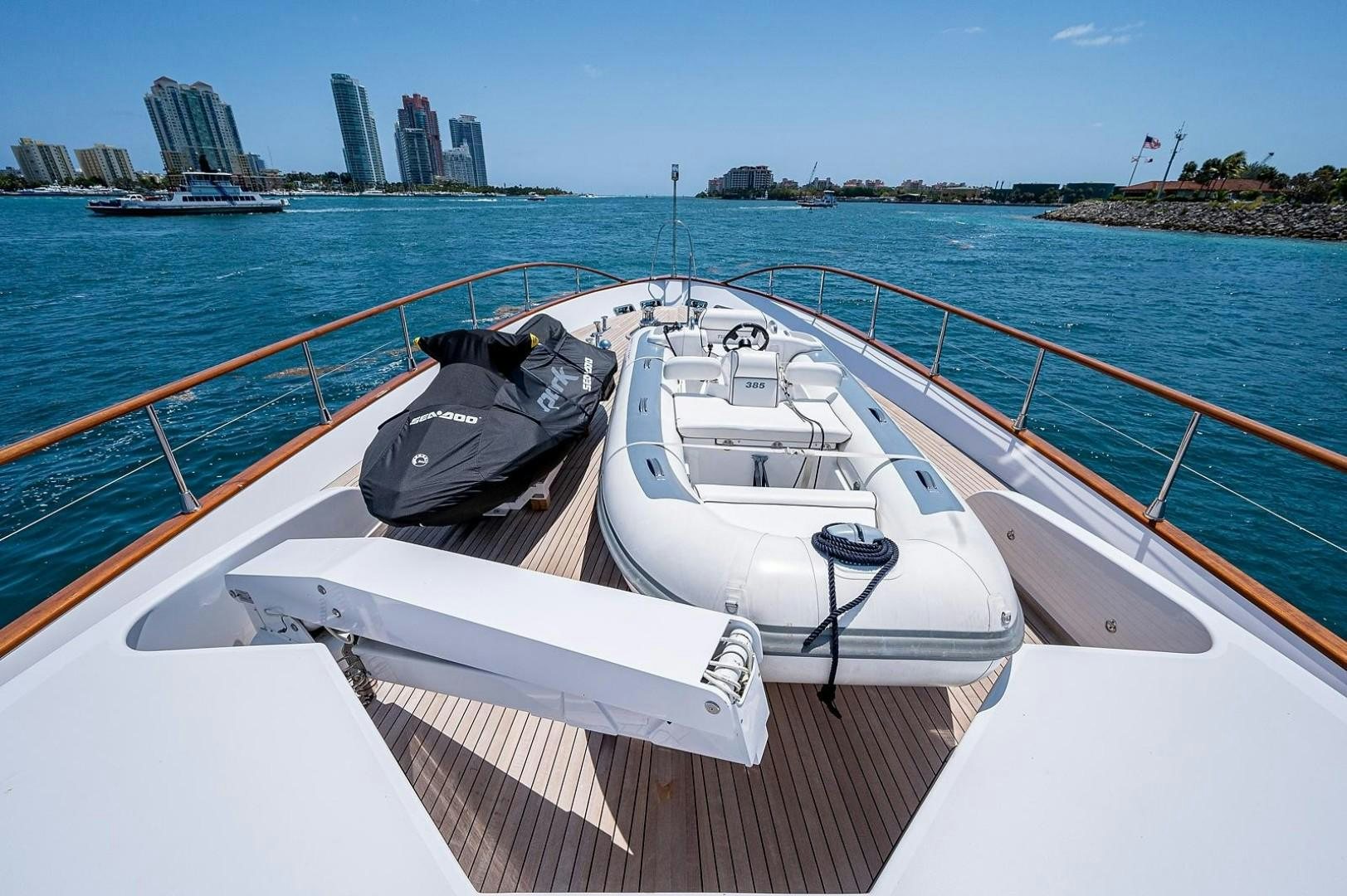 a boat on the water aboard ATALI Yacht for Sale