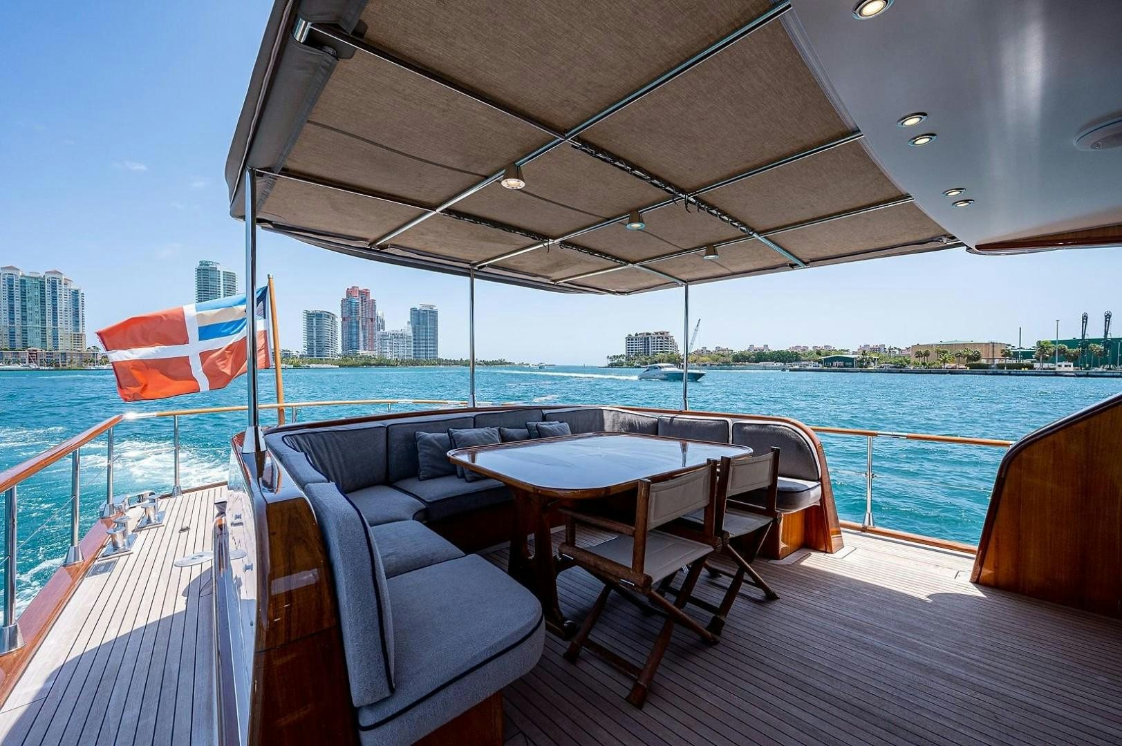 a boat on the water aboard ATALI Yacht for Sale
