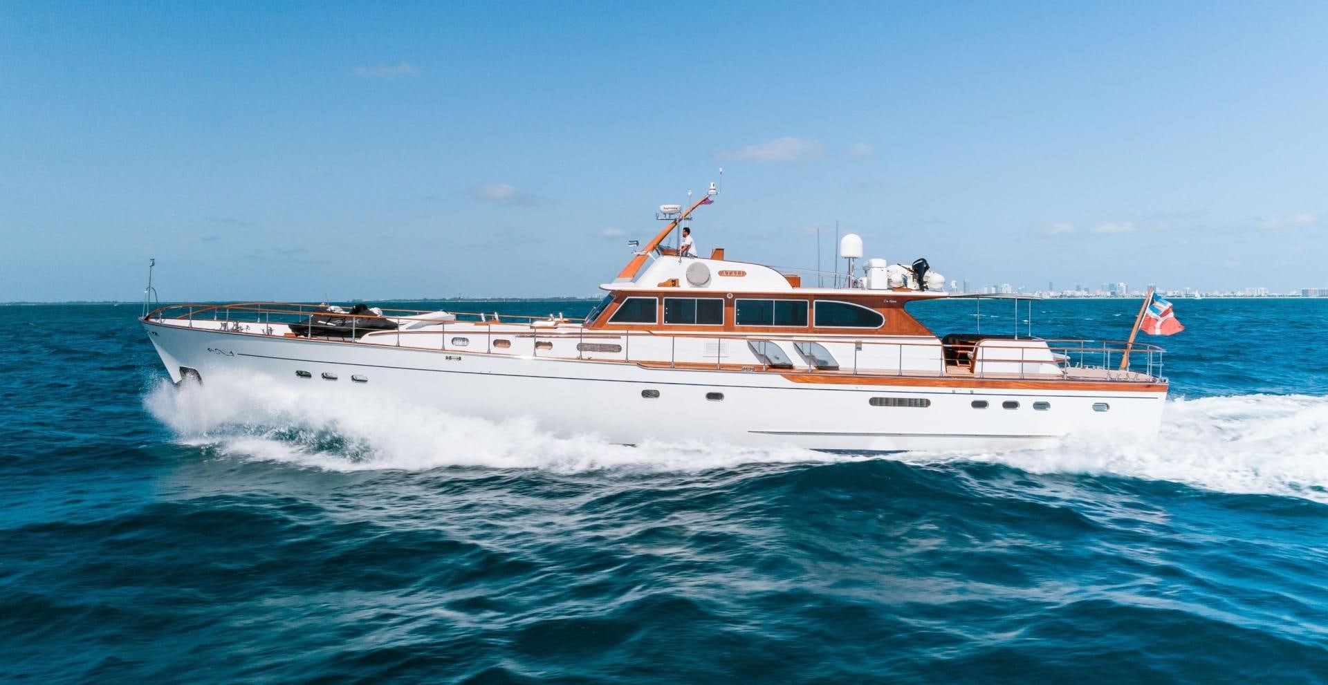 a boat on the water aboard ATALI Yacht for Sale