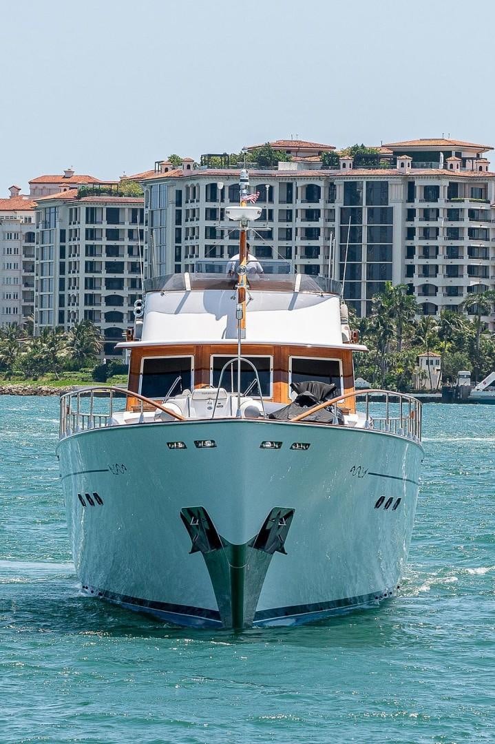 a boat in the water aboard ATALI Yacht for Sale