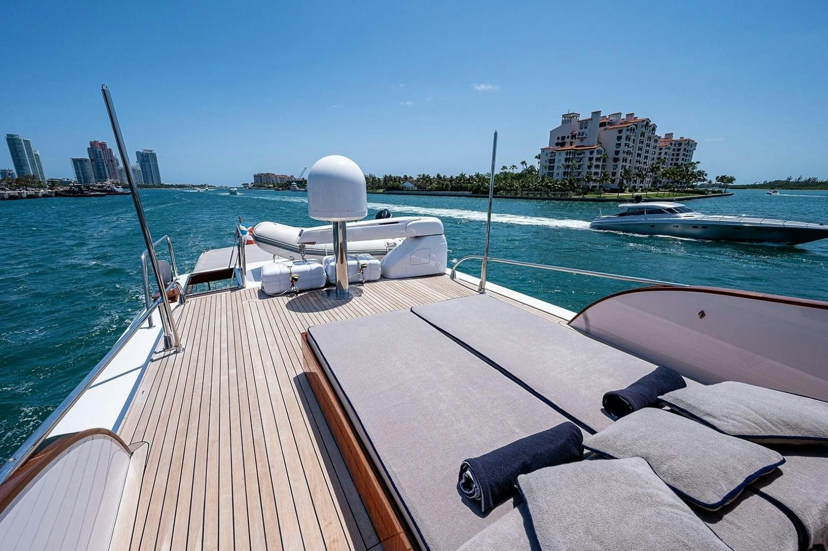 a boat on the water aboard ATALI Yacht for Sale