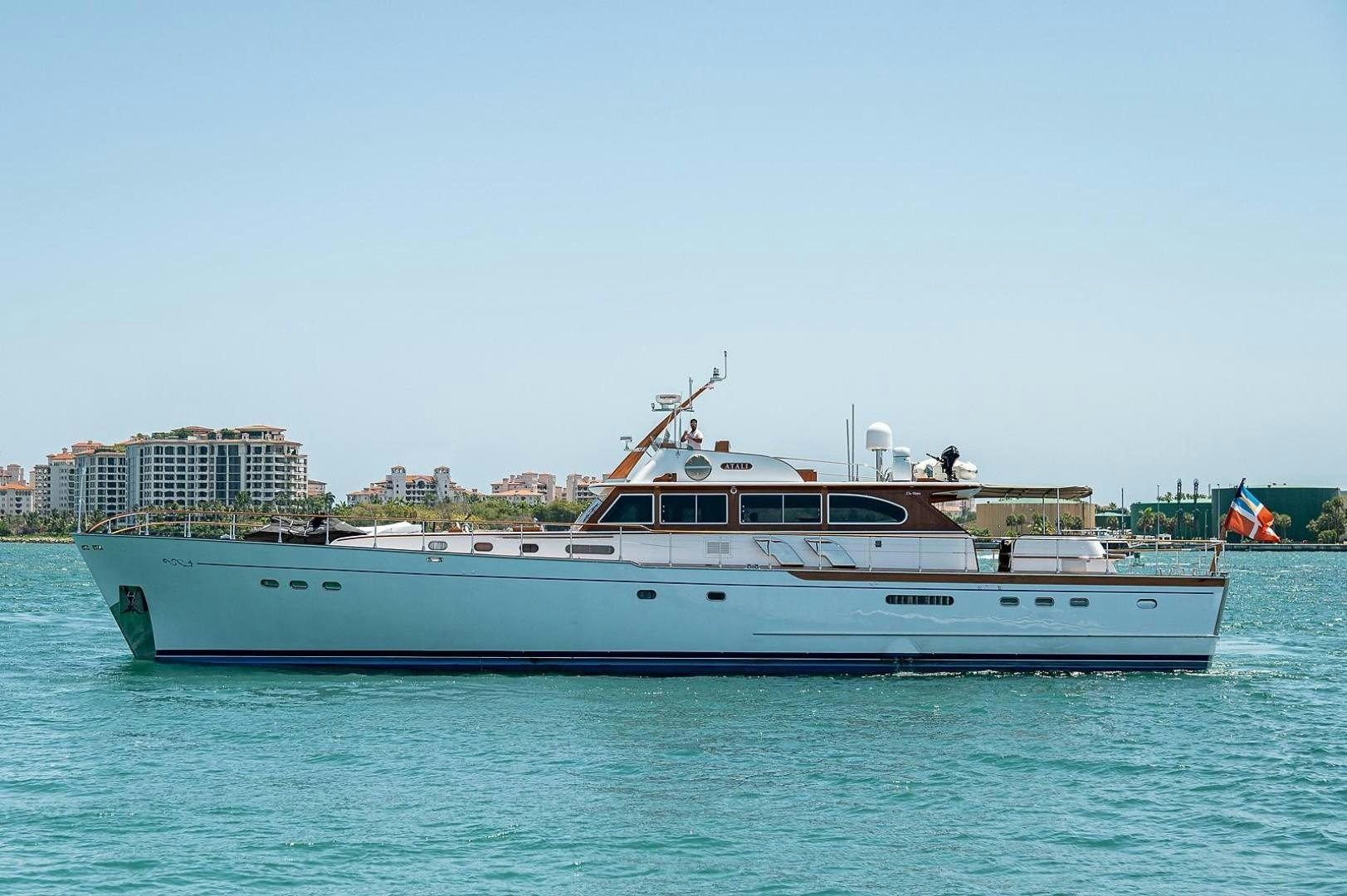 a boat on the water aboard ATALI Yacht for Sale