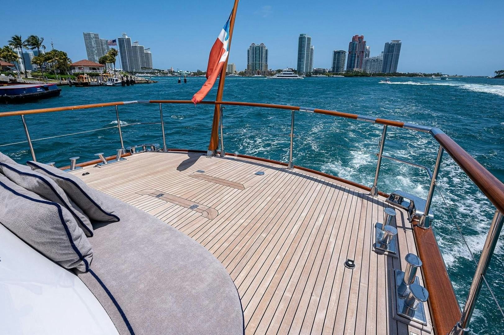 a boat on the water aboard ATALI Yacht for Sale