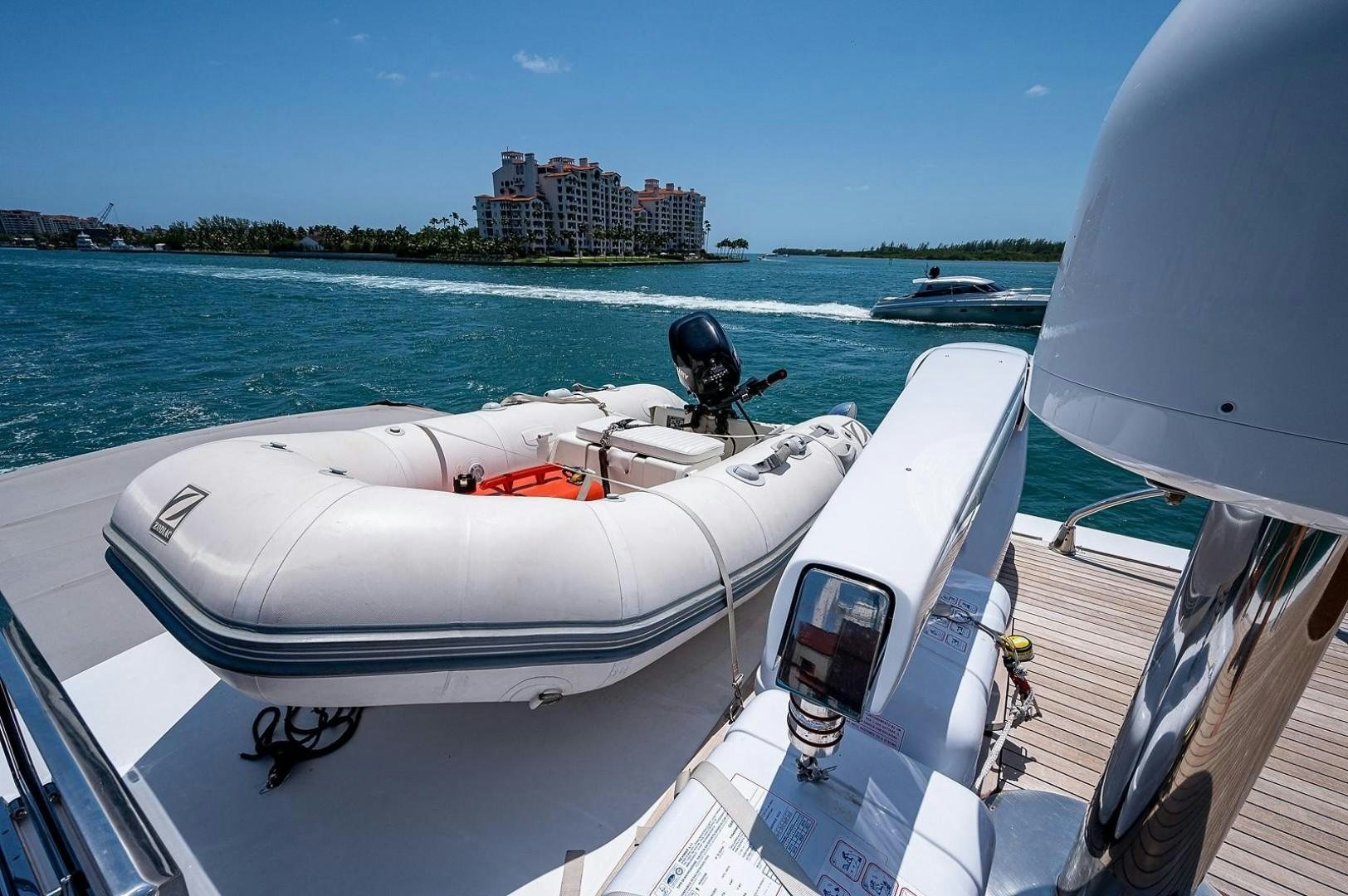 a boat on the water aboard ATALI Yacht for Sale