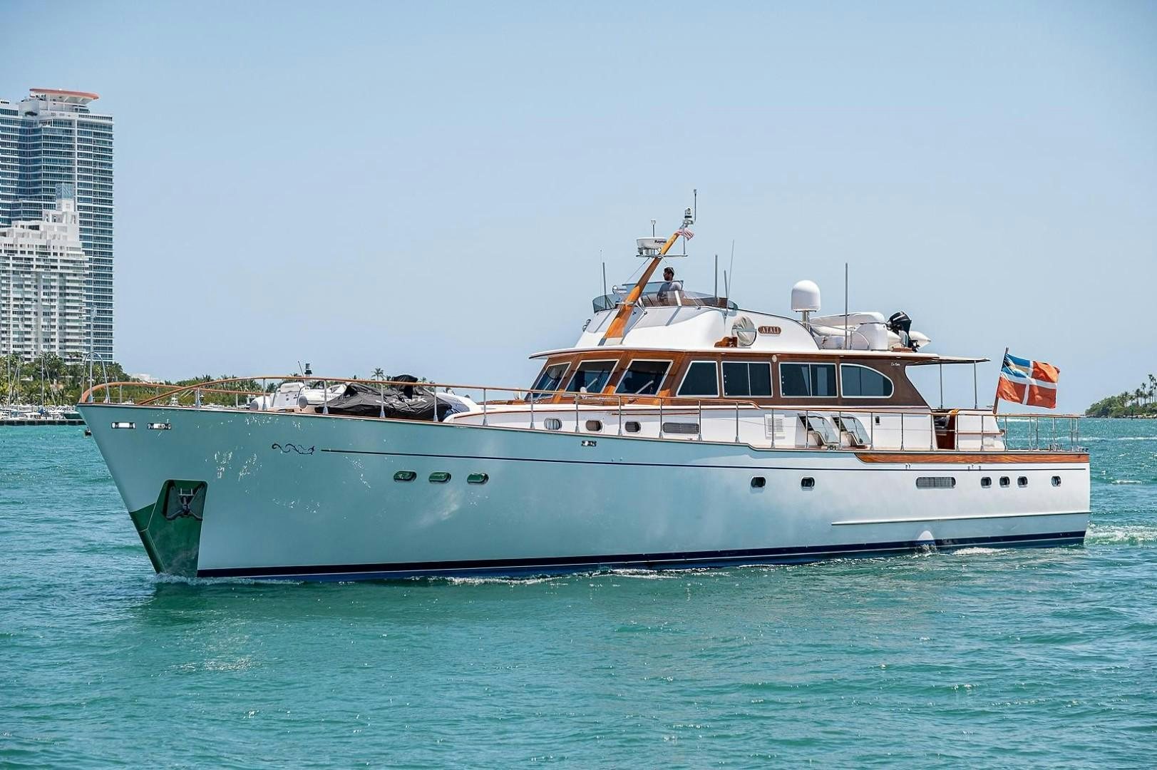 a boat on the water aboard ATALI Yacht for Sale