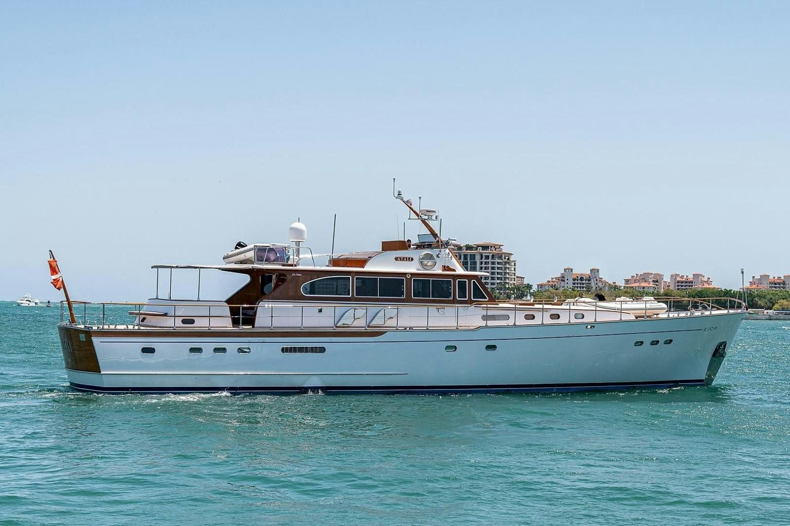 a boat on the water aboard ATALI Yacht for Sale