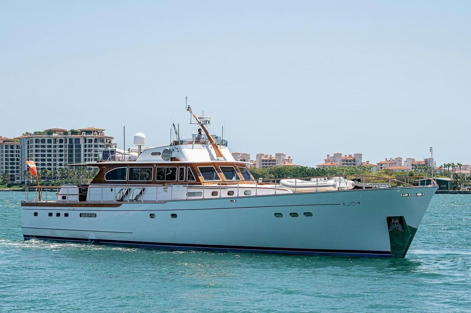 a boat on the water aboard ATALI Yacht for Sale