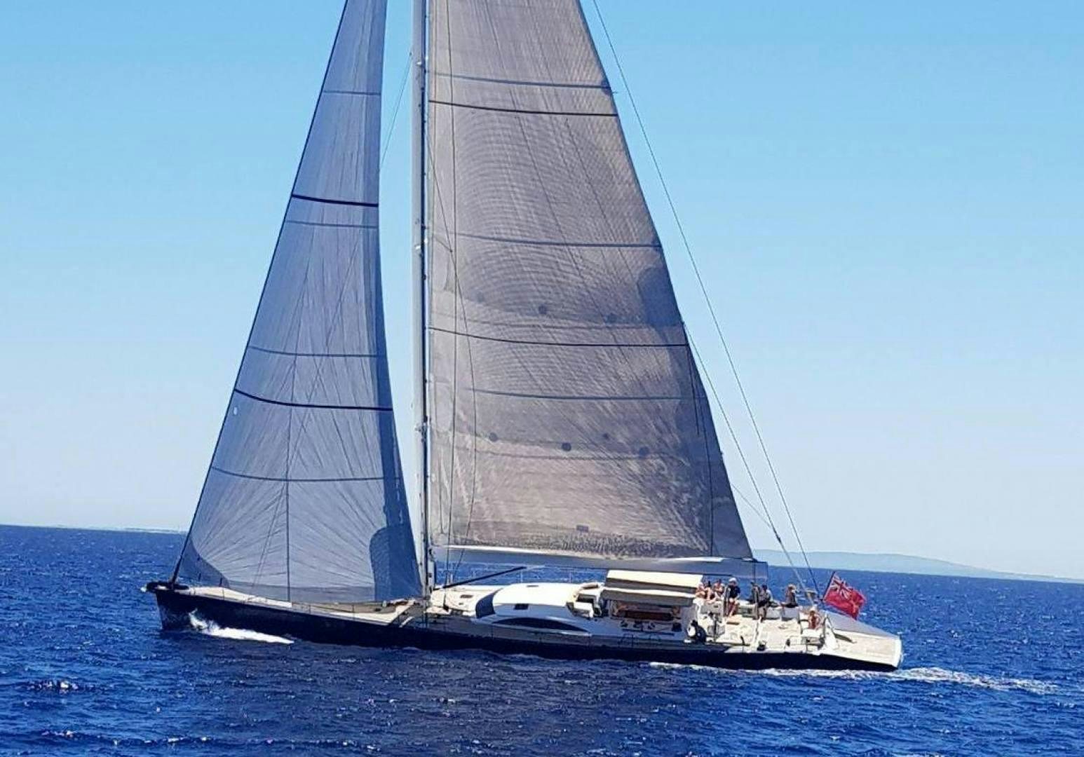 a sailboat on the water aboard MARIA ALBA Yacht for Sale
