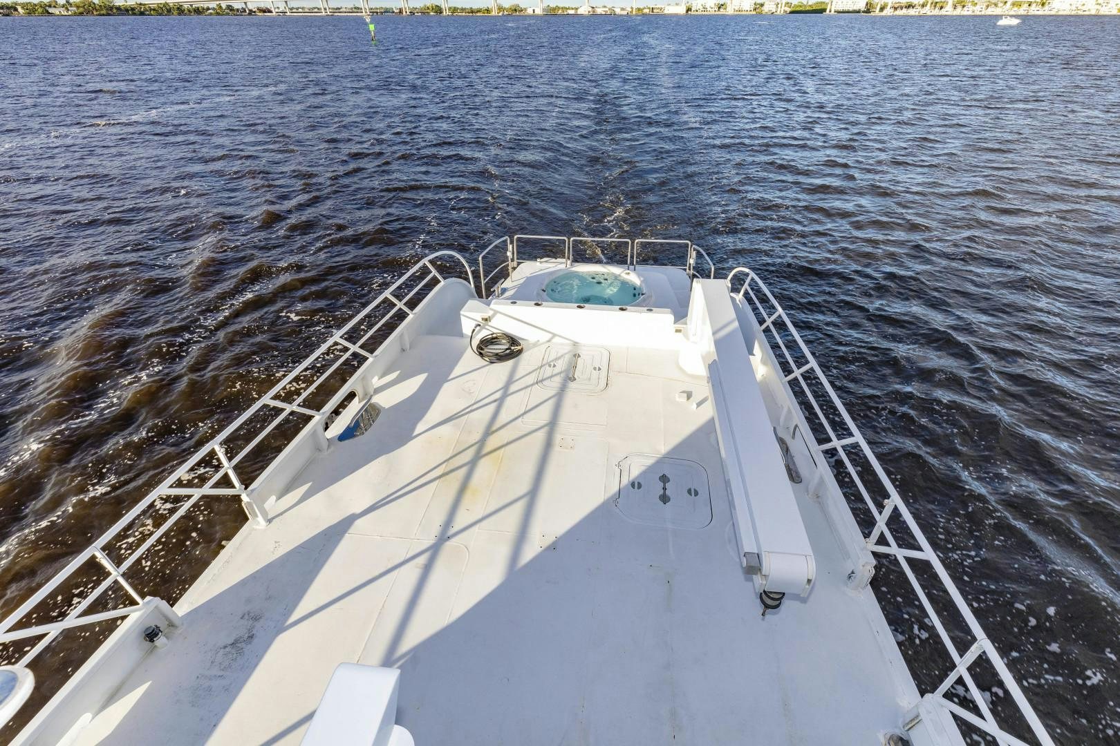a boat on the water aboard RESET Yacht for Sale