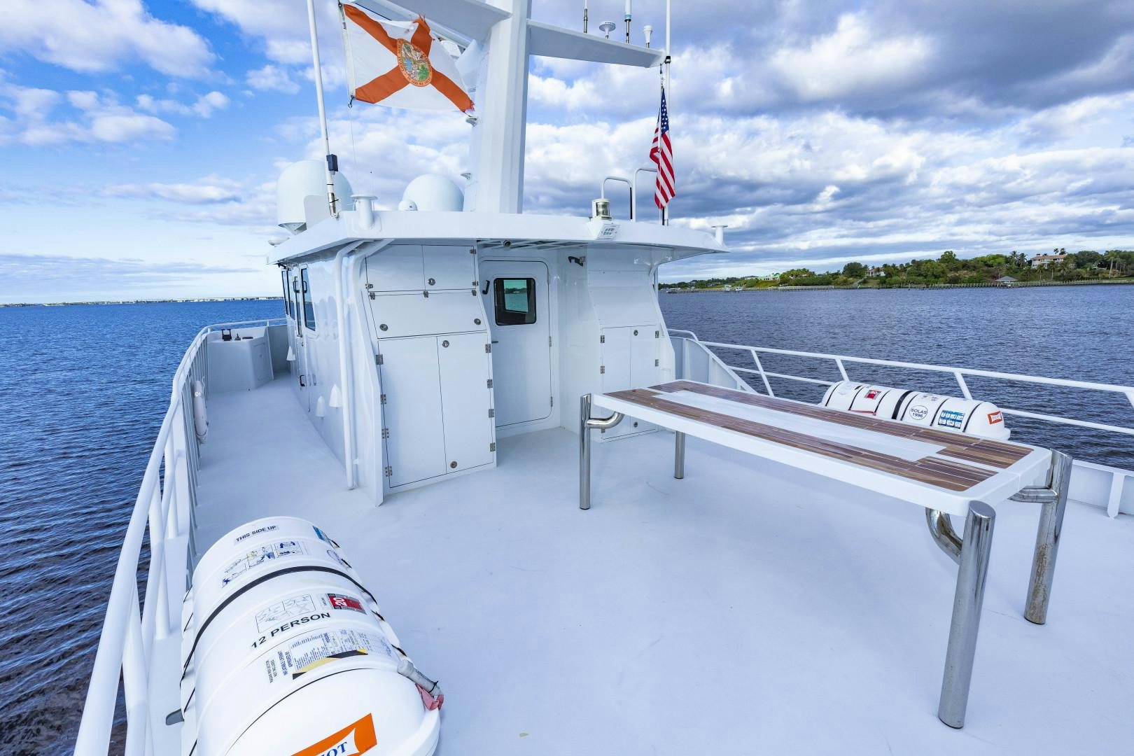 a boat on the water aboard RESET Yacht for Sale