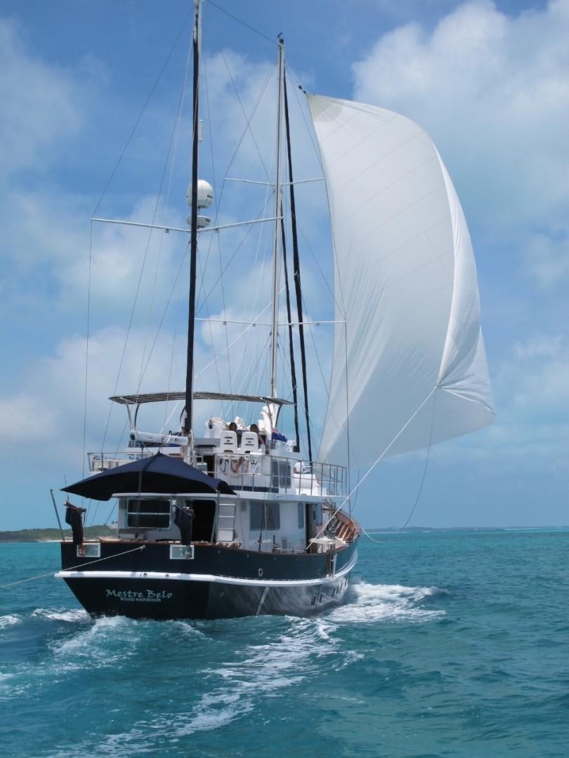 a boat on the water aboard MESTRE BELO Yacht for Sale